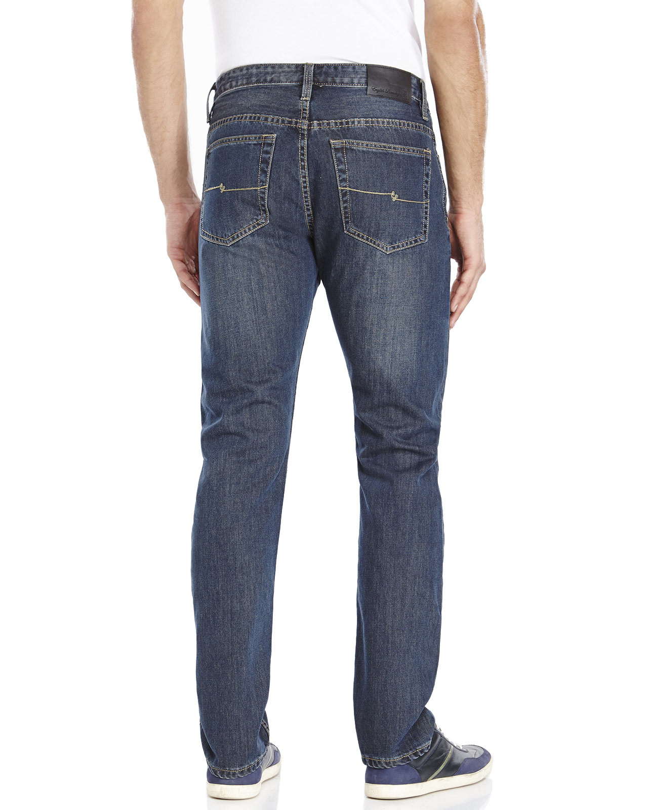 Lyst - English Laundry Dark Wash Carnaby Slim Fit Jeans in Blue for Men