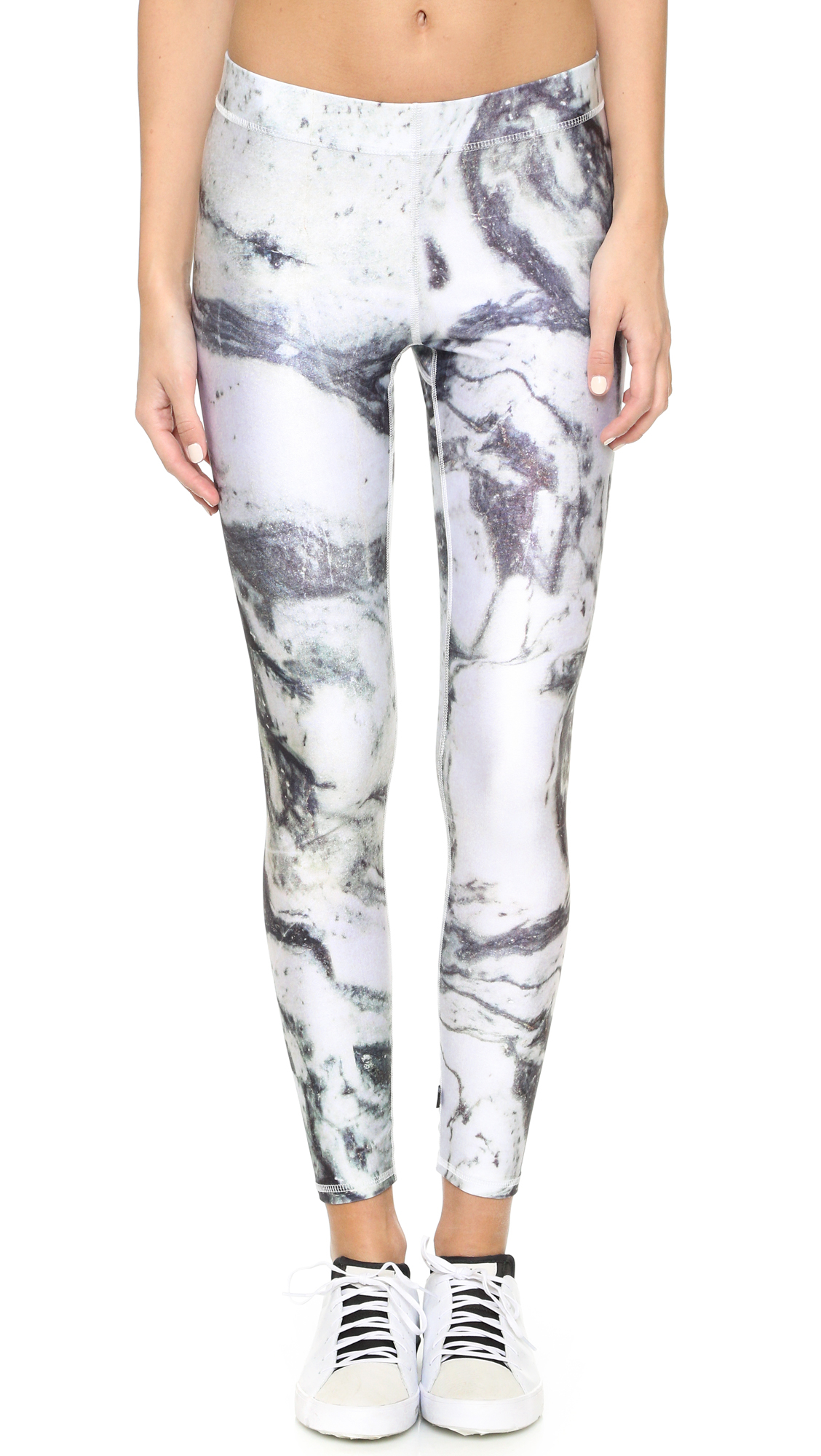 nike marble print leggings