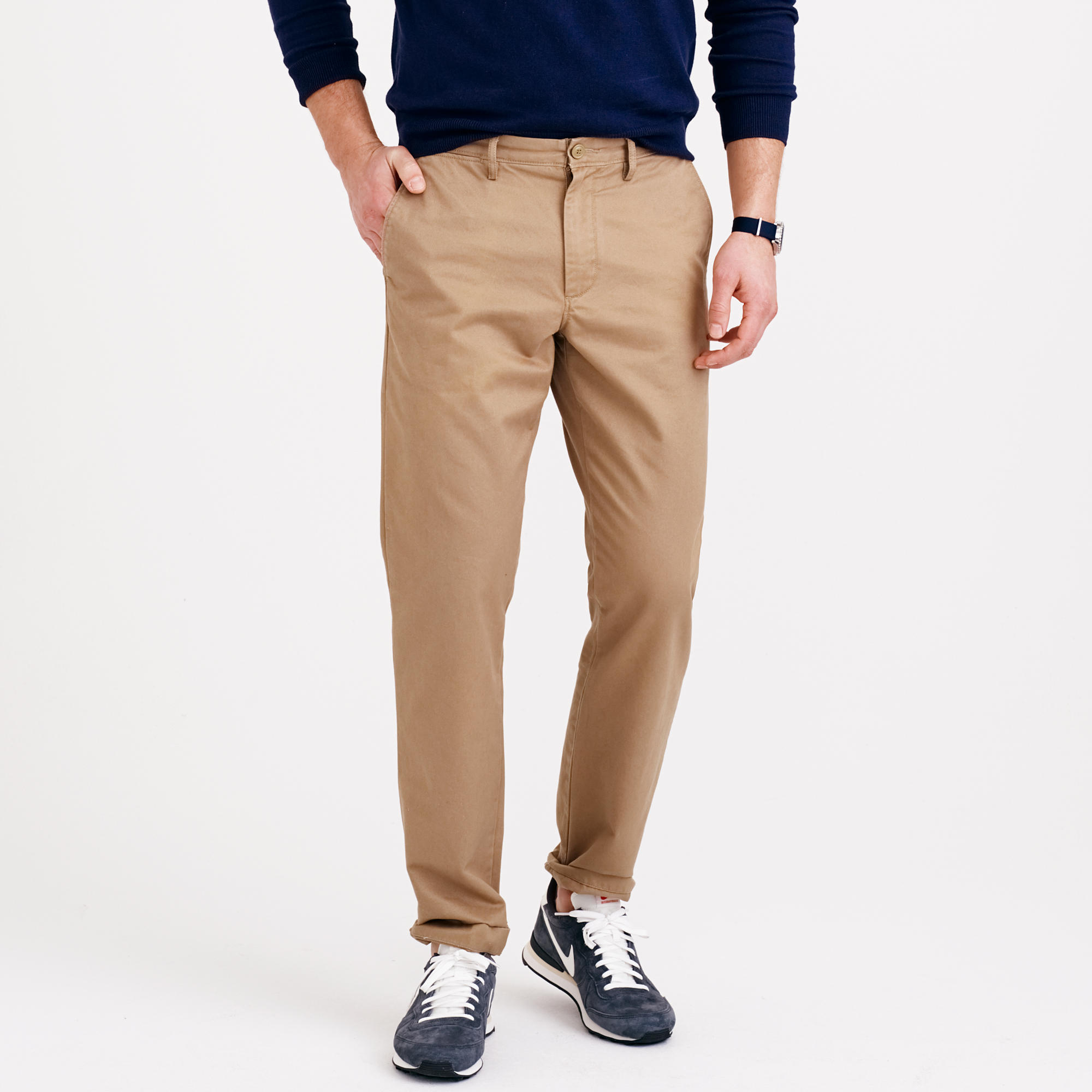 J.crew Broken-in Chino In 770 Urban Slim Fit in Beige for Men (dusty ...