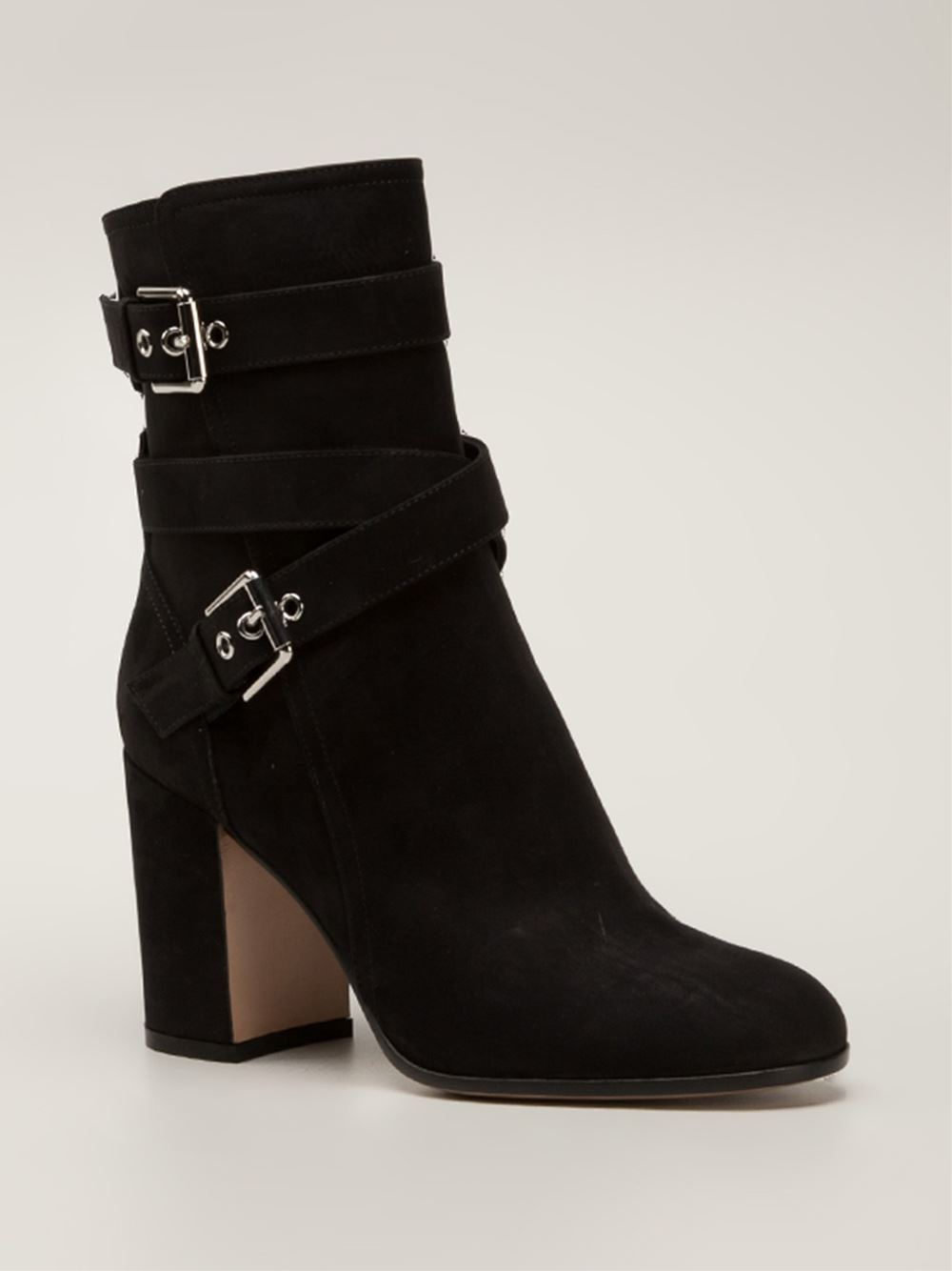 Lyst - Gianvito Rossi Ankle Boots in Black
