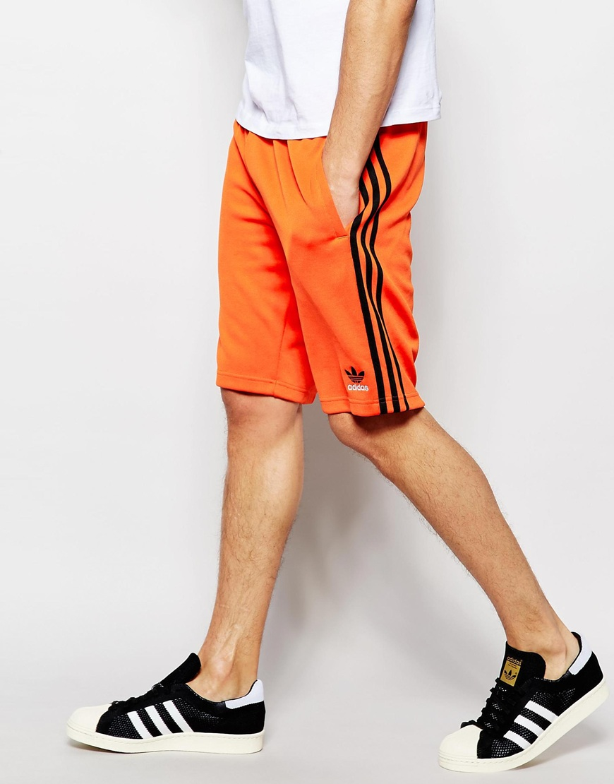Lyst - Adidas Originals Superstar Shorts Aj6940 in Orange for Men