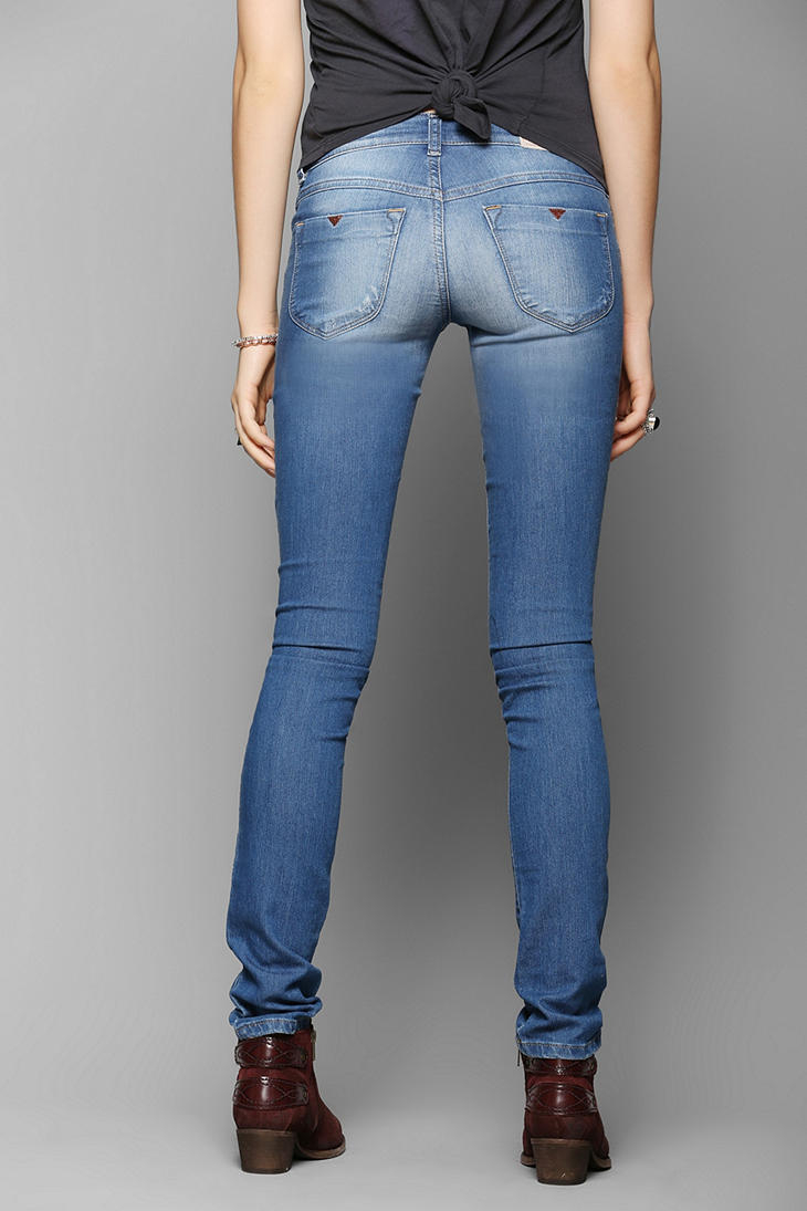 Lyst - Urban outfitters Diesel Livier Flare Jeans in Blue