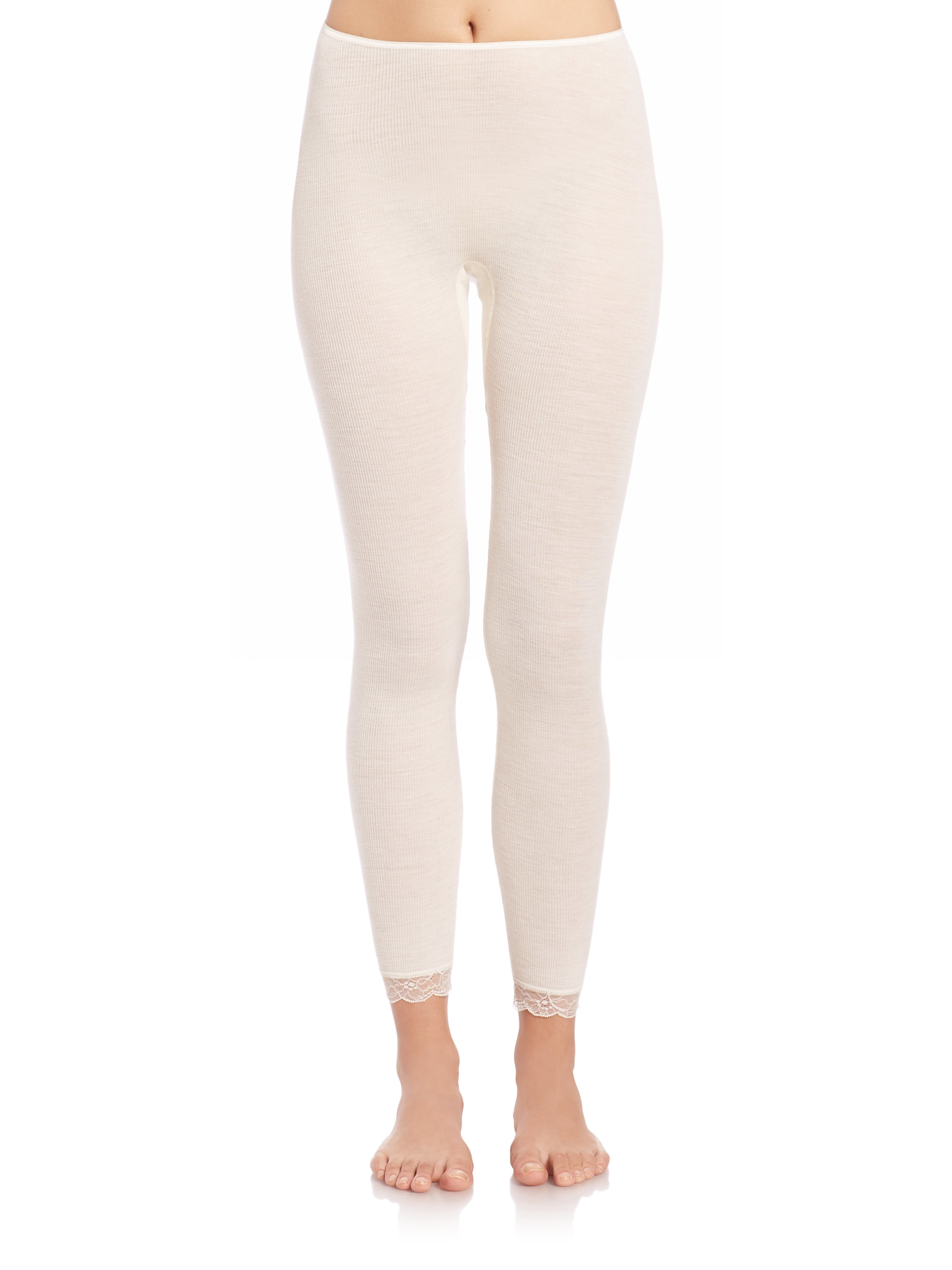 Cream Ribbed Leggings  International Society of Precision Agriculture