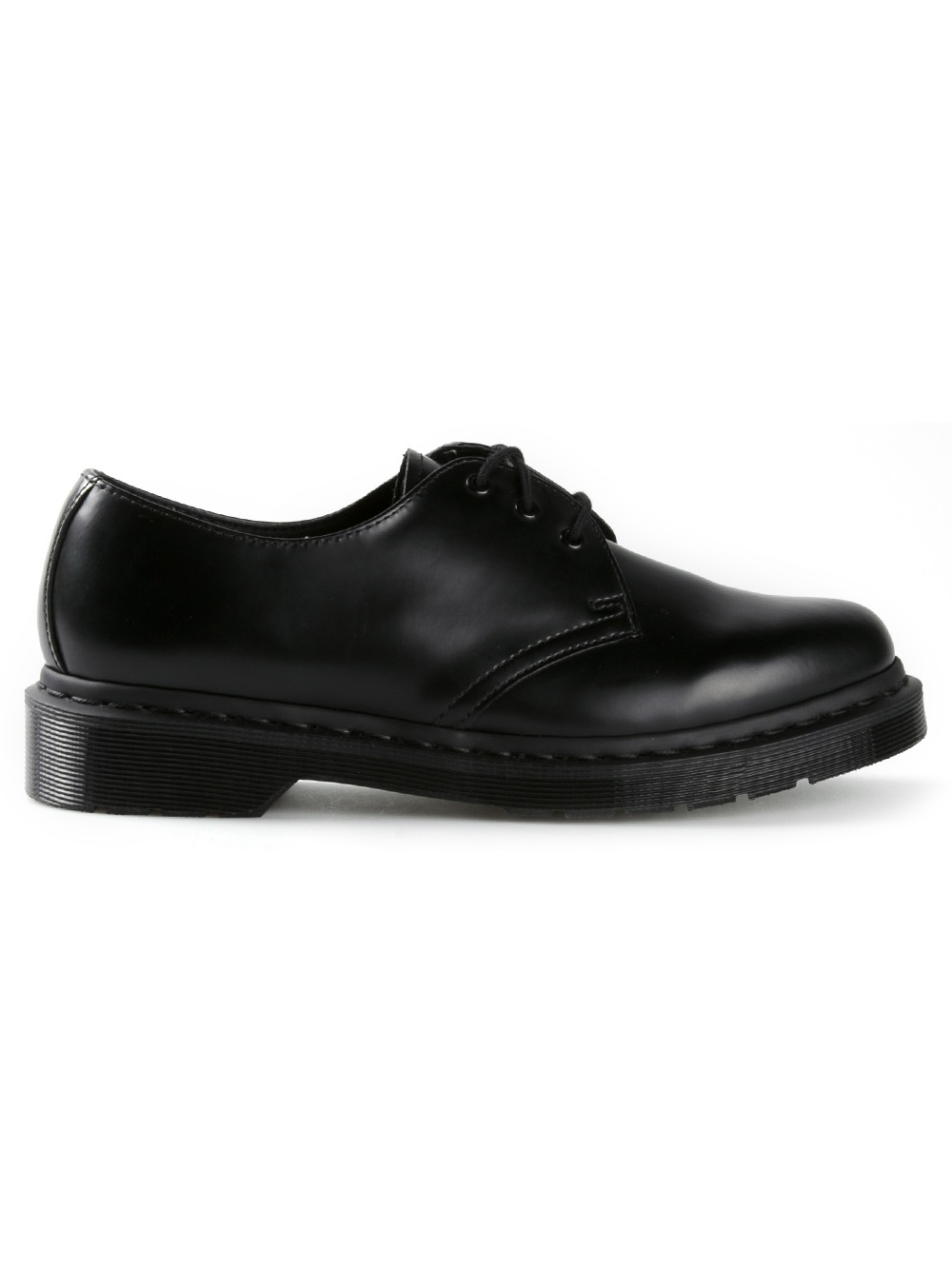 Lyst Dr. Martens '1461 Mono' Shoes in Black