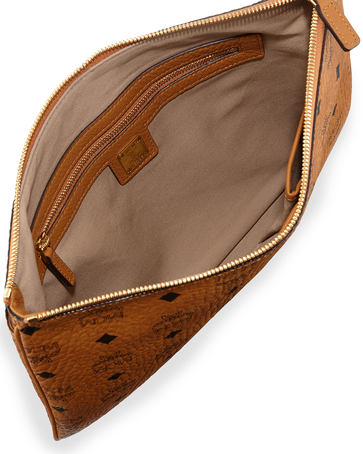 Mcm Color Visetos Medium Crossbody Bag in Brown | Lyst