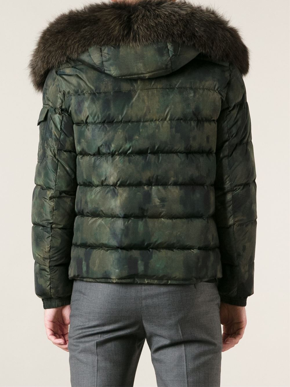 moncler black camo jacket