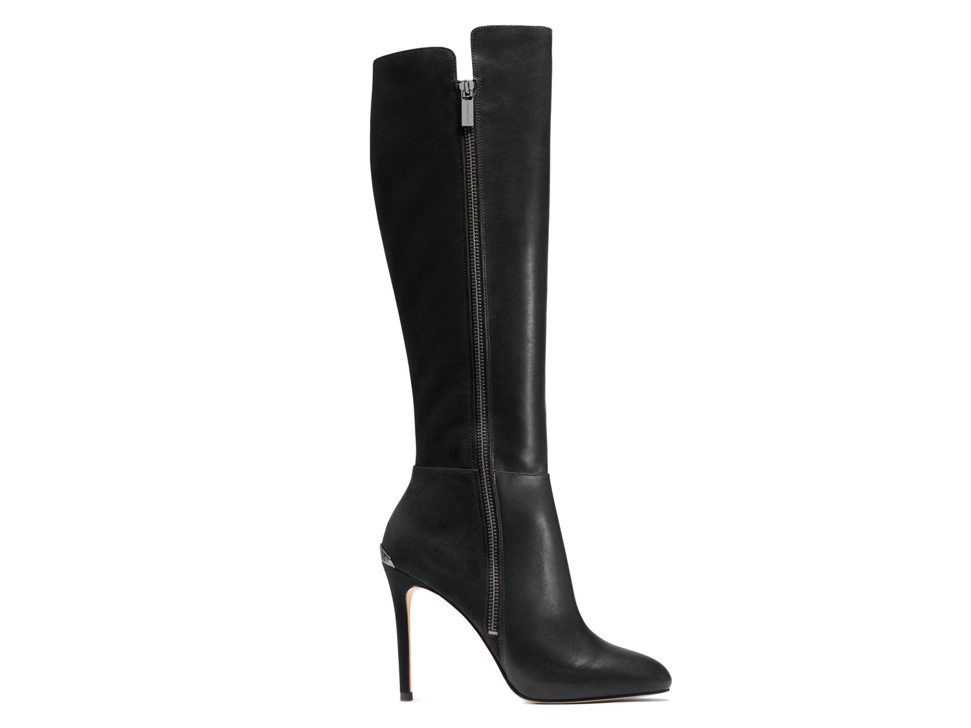 Lyst - Michael Michael Kors Clara Tall High Heel Boots in Black
