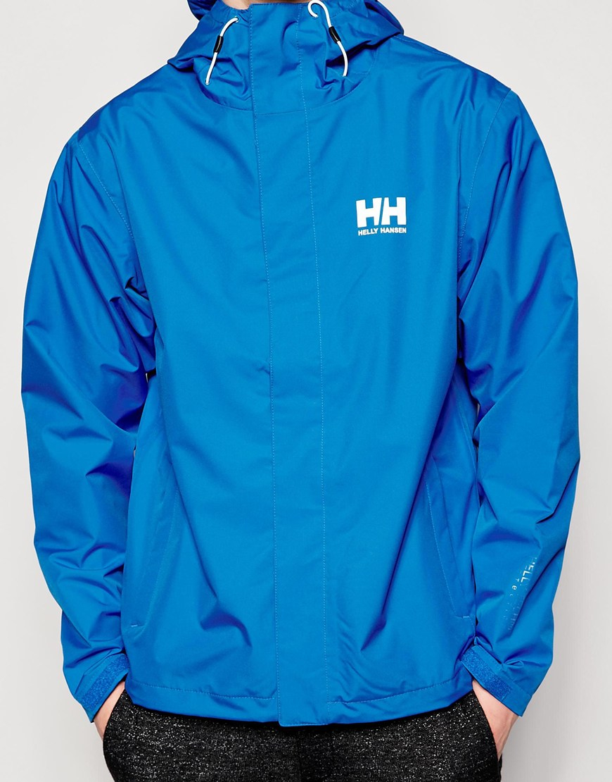 Lyst Helly Hansen Seven J Rain Jacket in Blue for Men