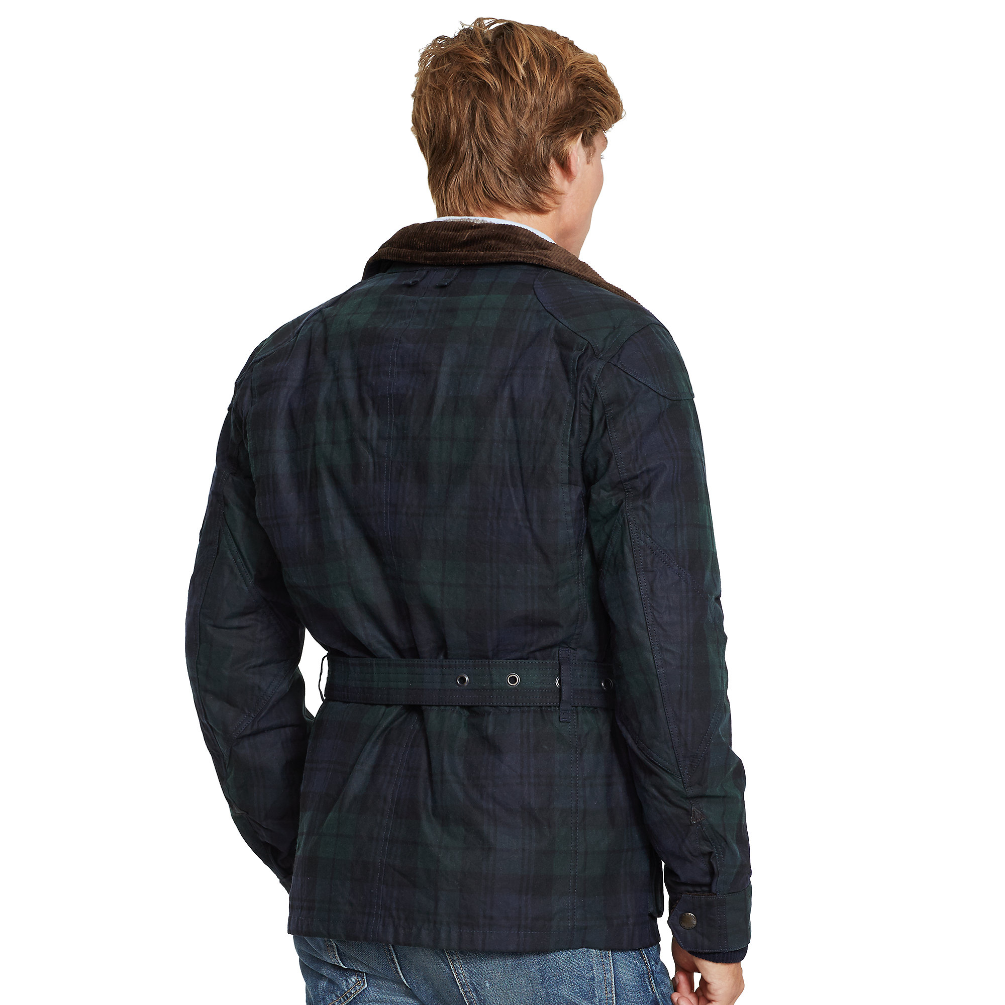 Polo ralph lauren Blackwatch Oilcloth Jacket in Blue for Men Lyst