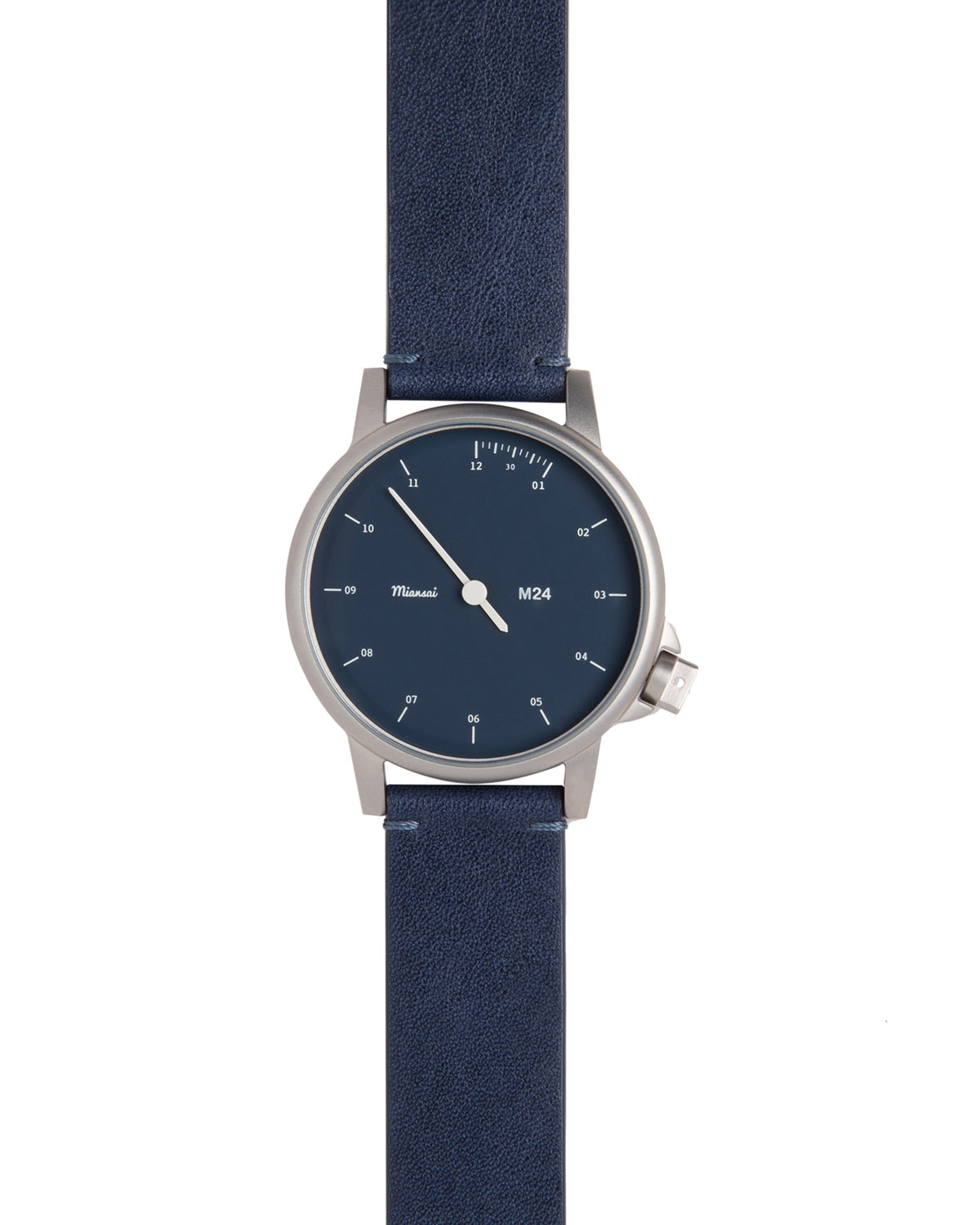 Miansai Stainless Steel Watch With Leather Strap in Blue Lyst