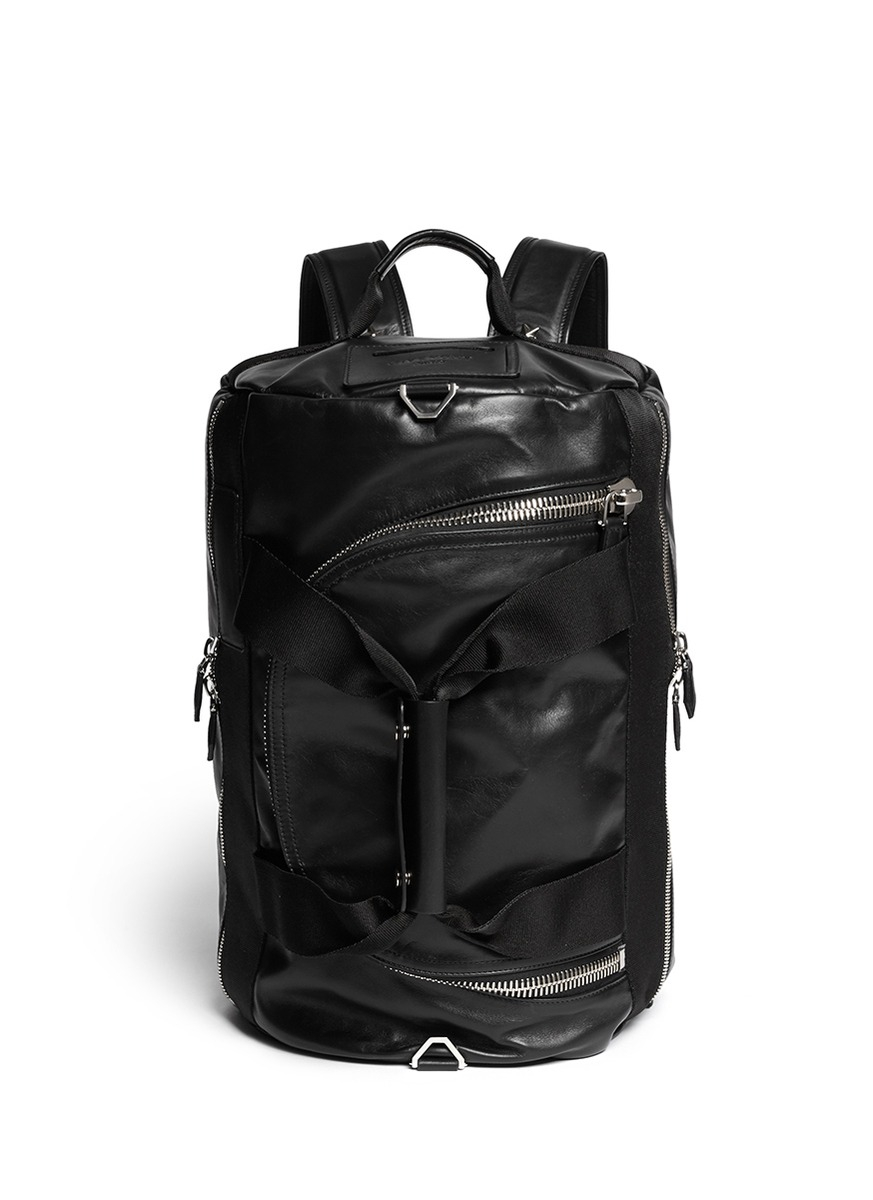 Lyst - Givenchy 'the 17' Leather Backpack in Black for Men