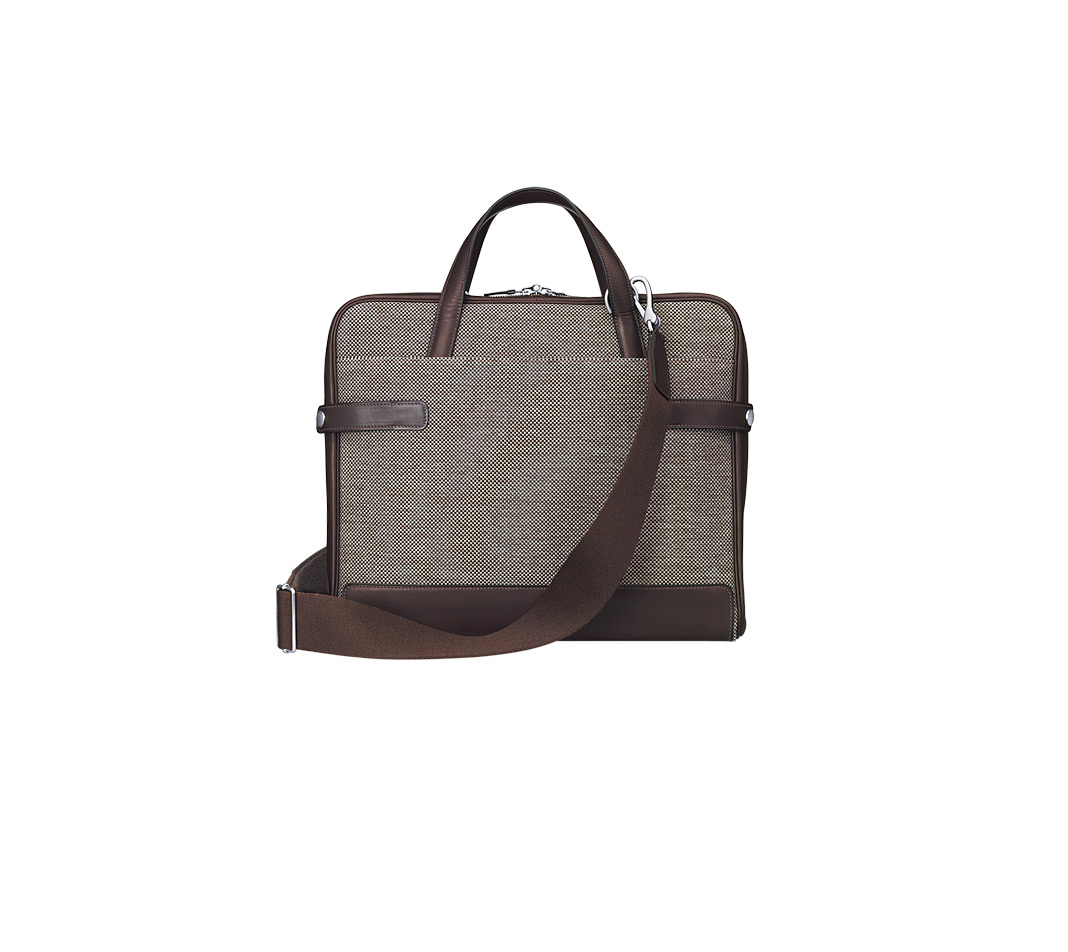 Herms Calche-express in Brown for Men (graphite grey/taupe/ebony ...  