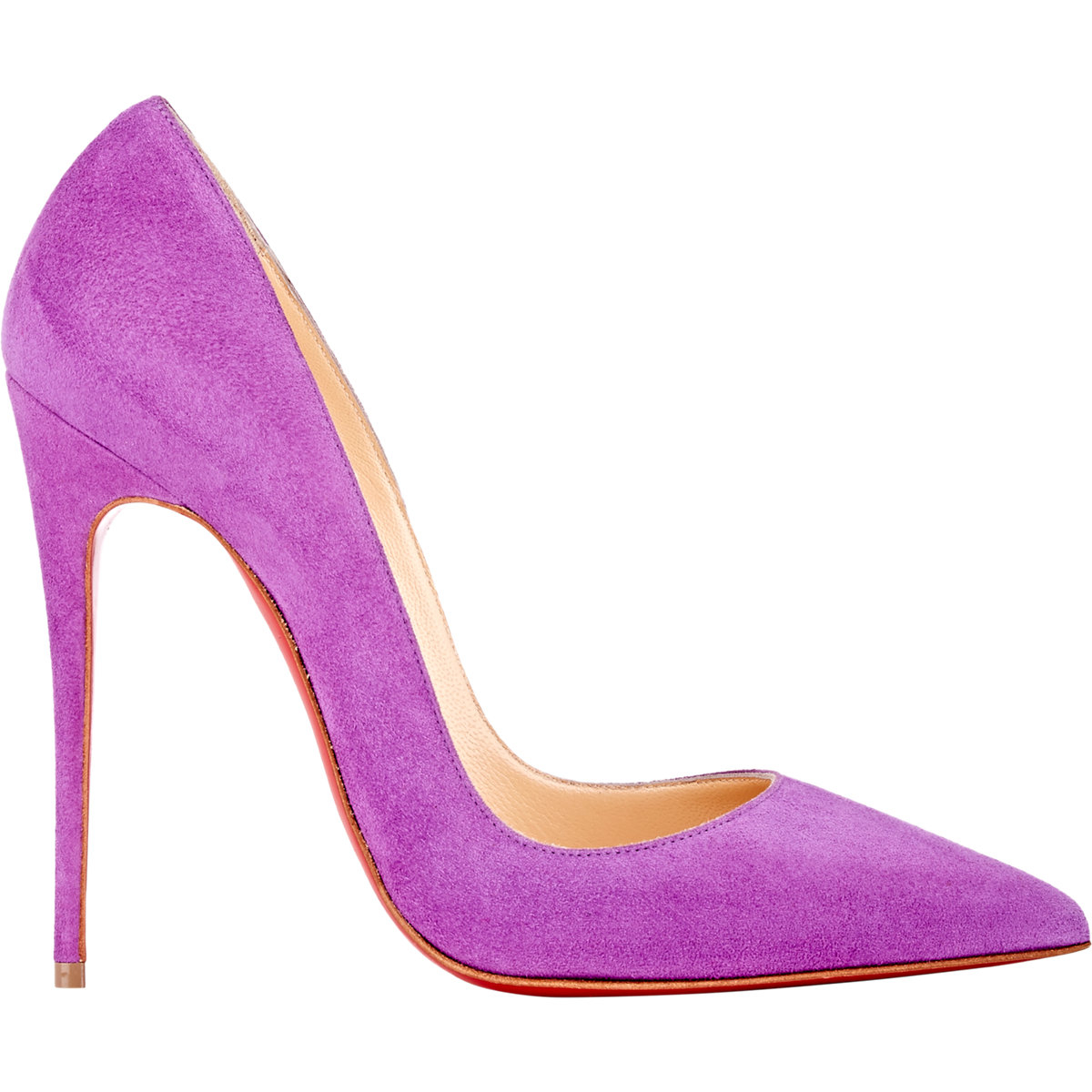 Lyst Christian Louboutin So Kate Pumps in Purple