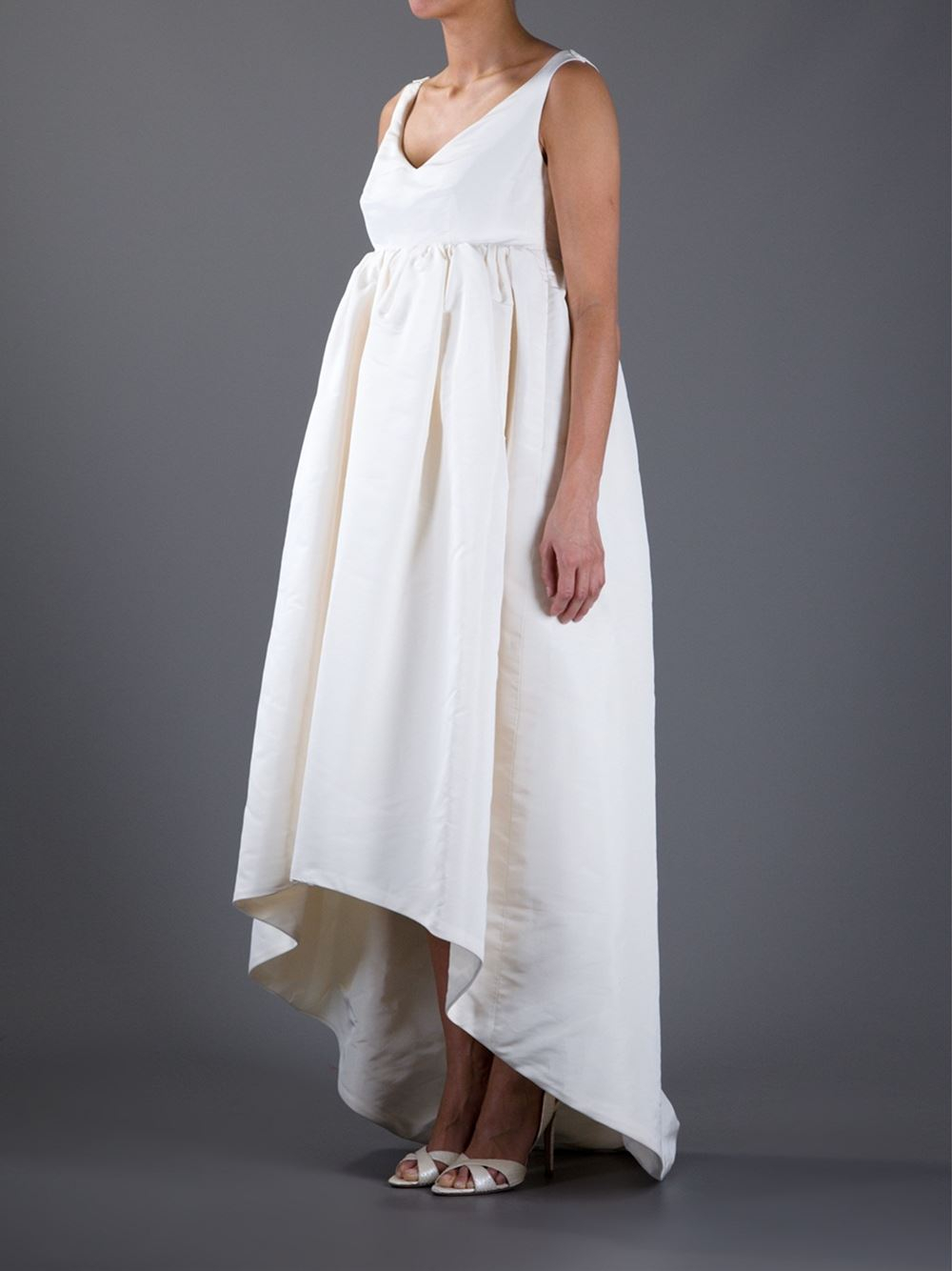 Balenciaga Bridal Dress in White Lyst