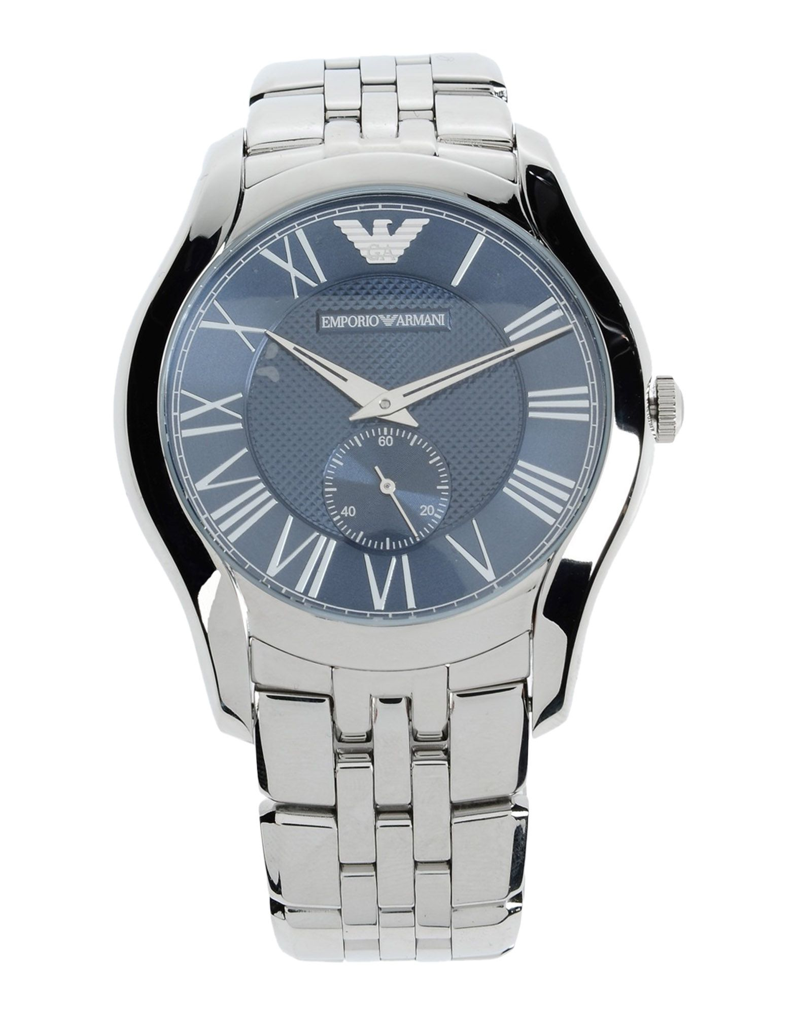 Emporio armani Wrist Watch in Blue for Men | Lyst