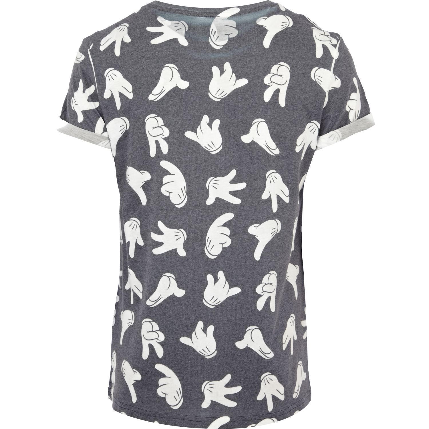 River Island Black Mickey Mouse Print Tshirt In river island black mickey mouse print tshirt in
