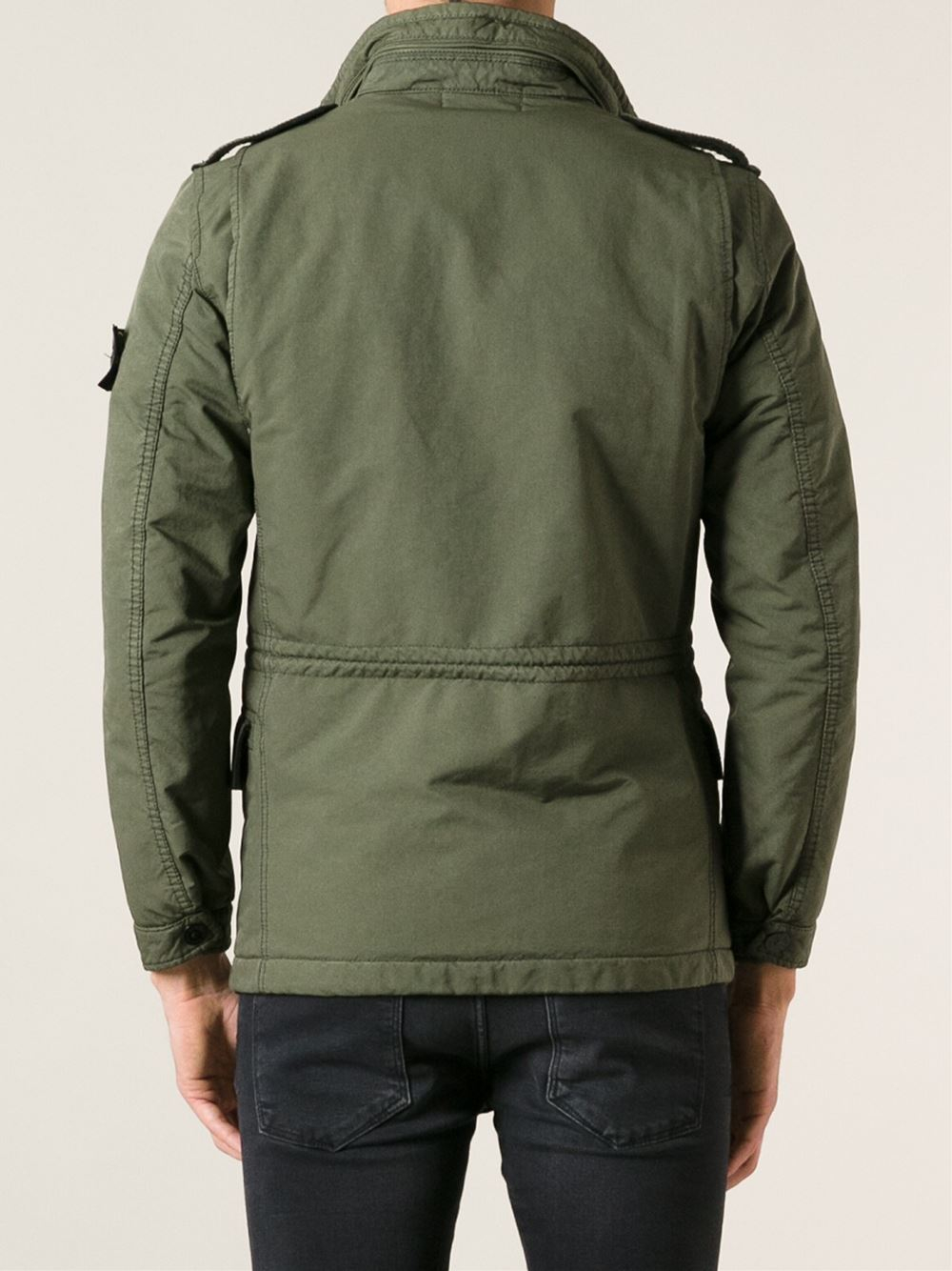 Stone island Military Jacket in Green for Men Lyst