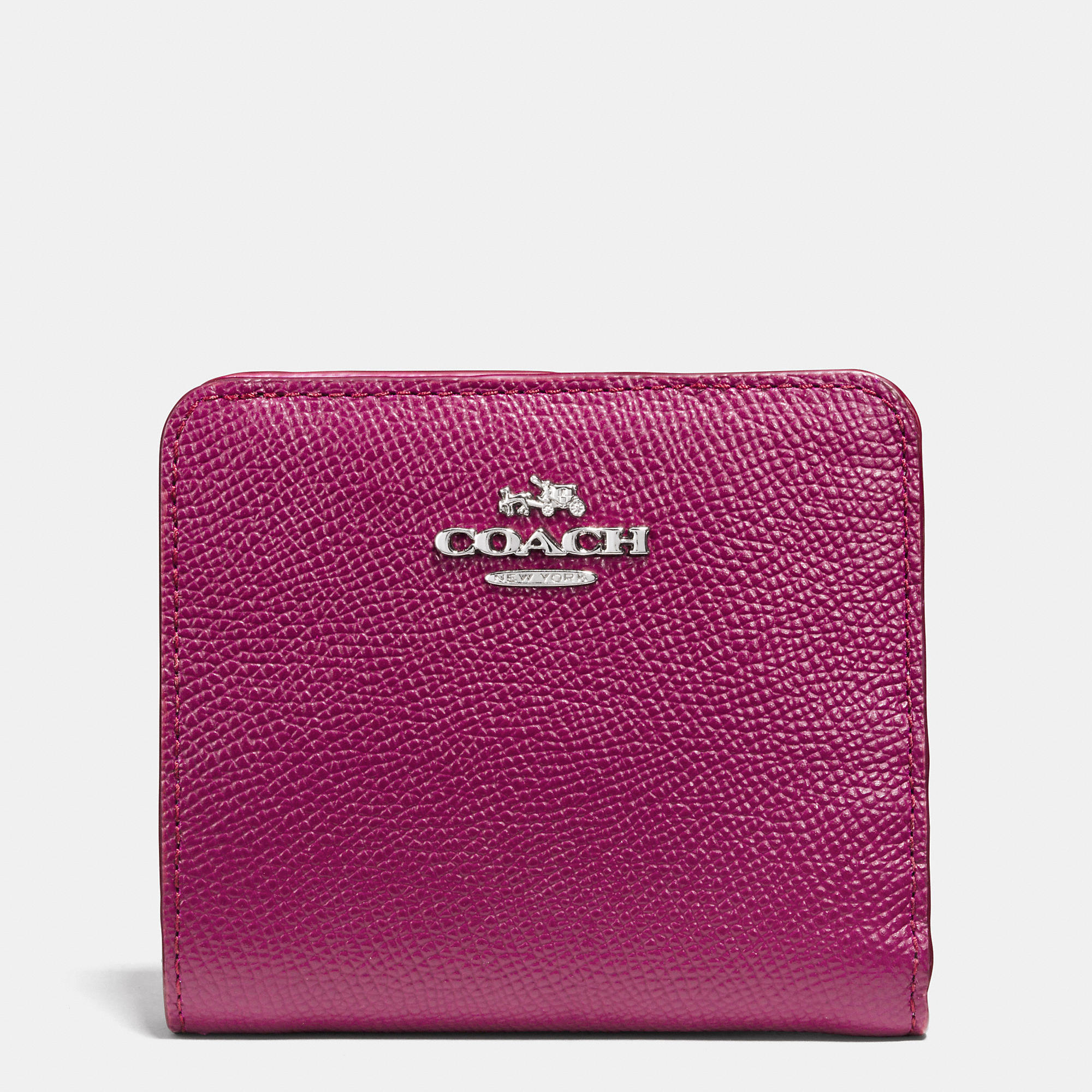 coach wallets cyclamen