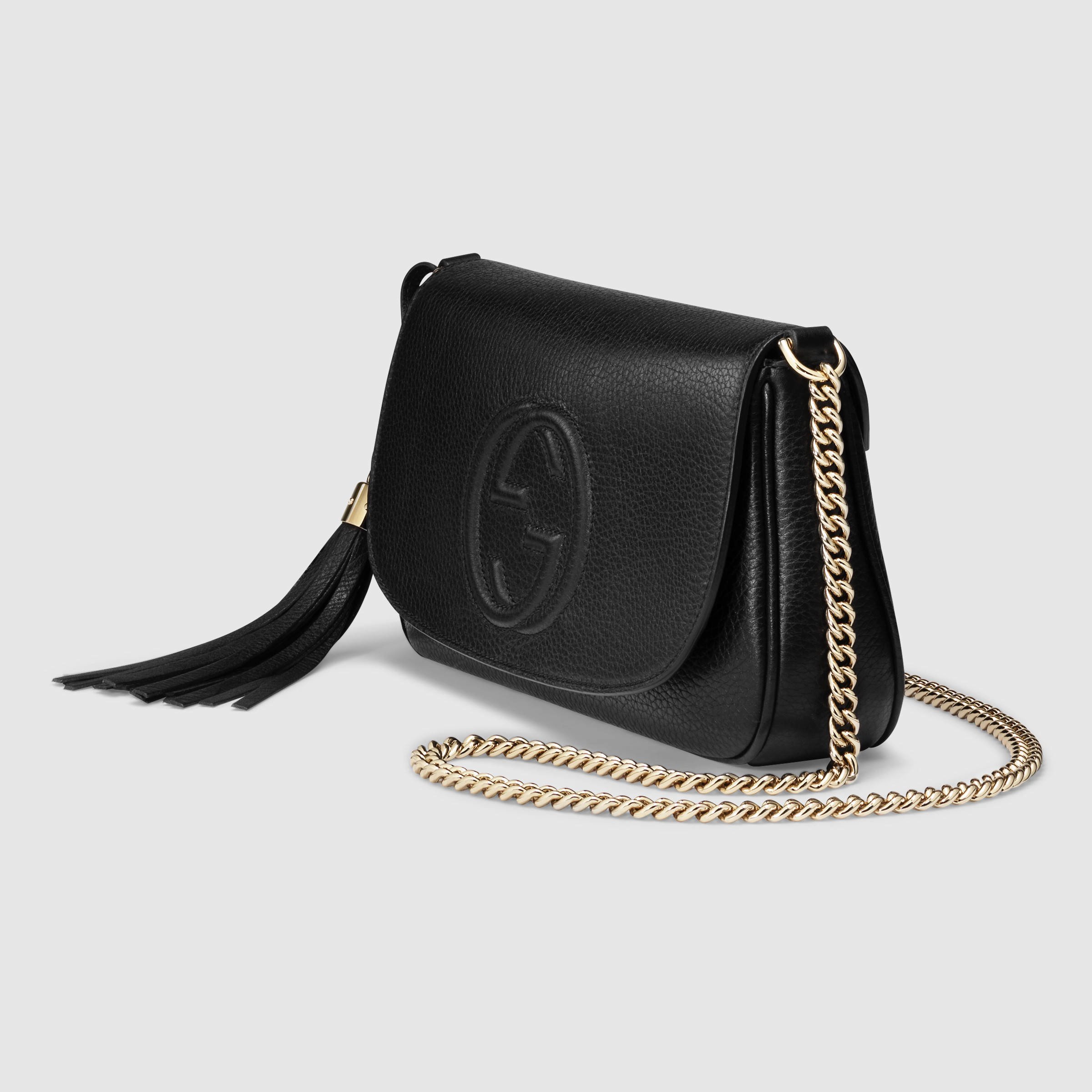 Gucci Black Soho Purse | semashow.com