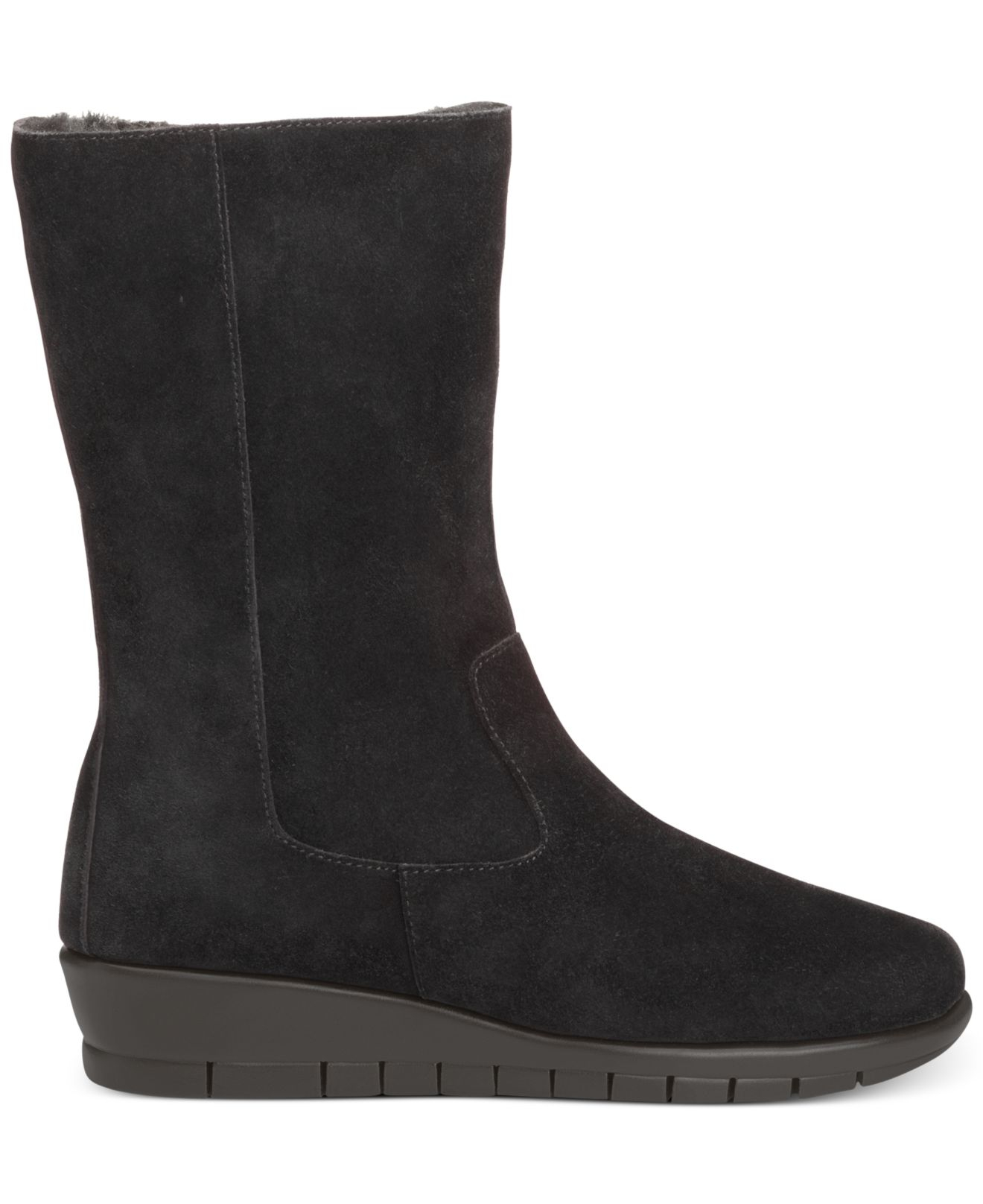 Lyst - Aerosoles Plantation Mid-shaft Cold Weather Boots in Black