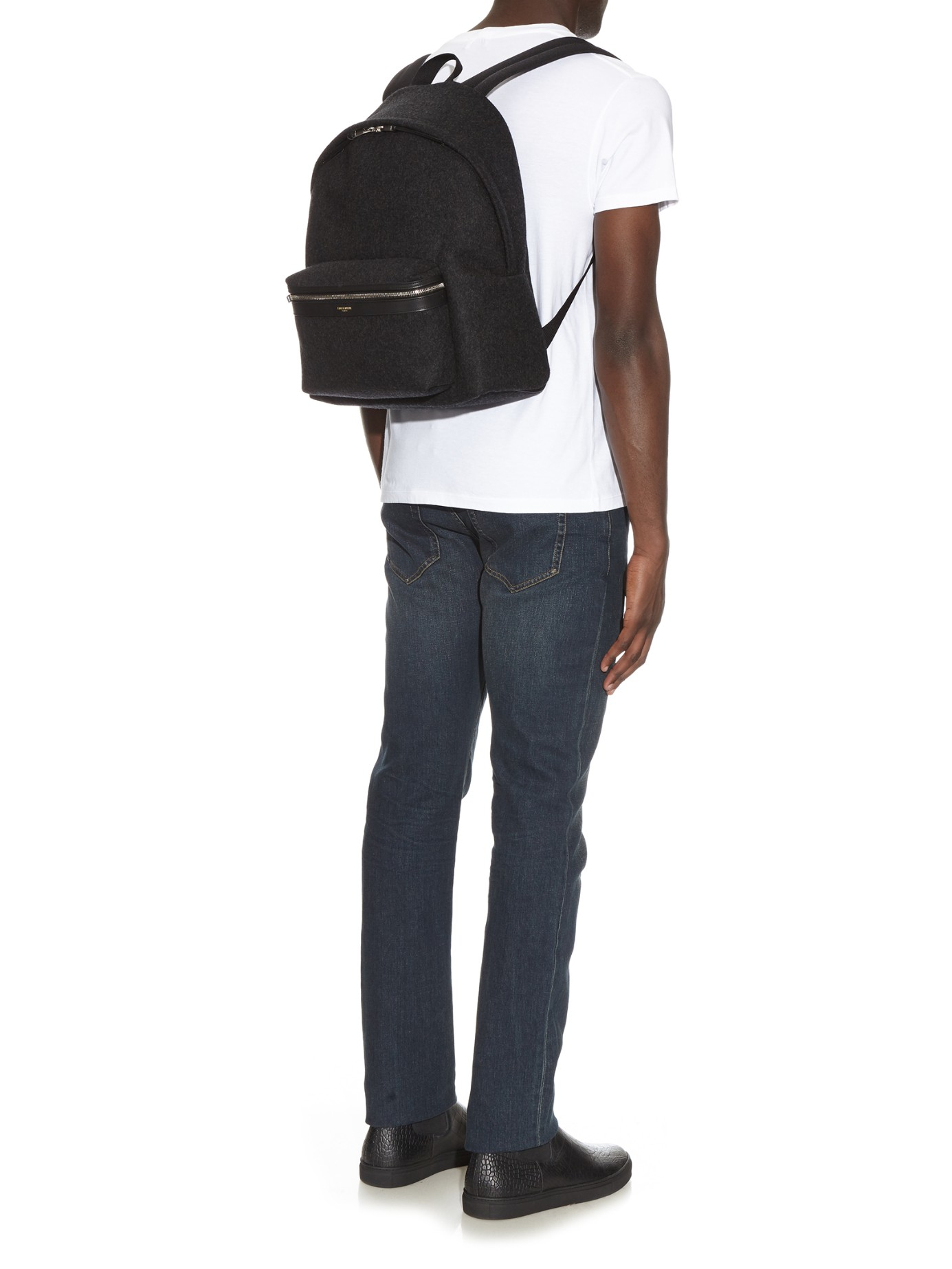 men's saint laurent backpack