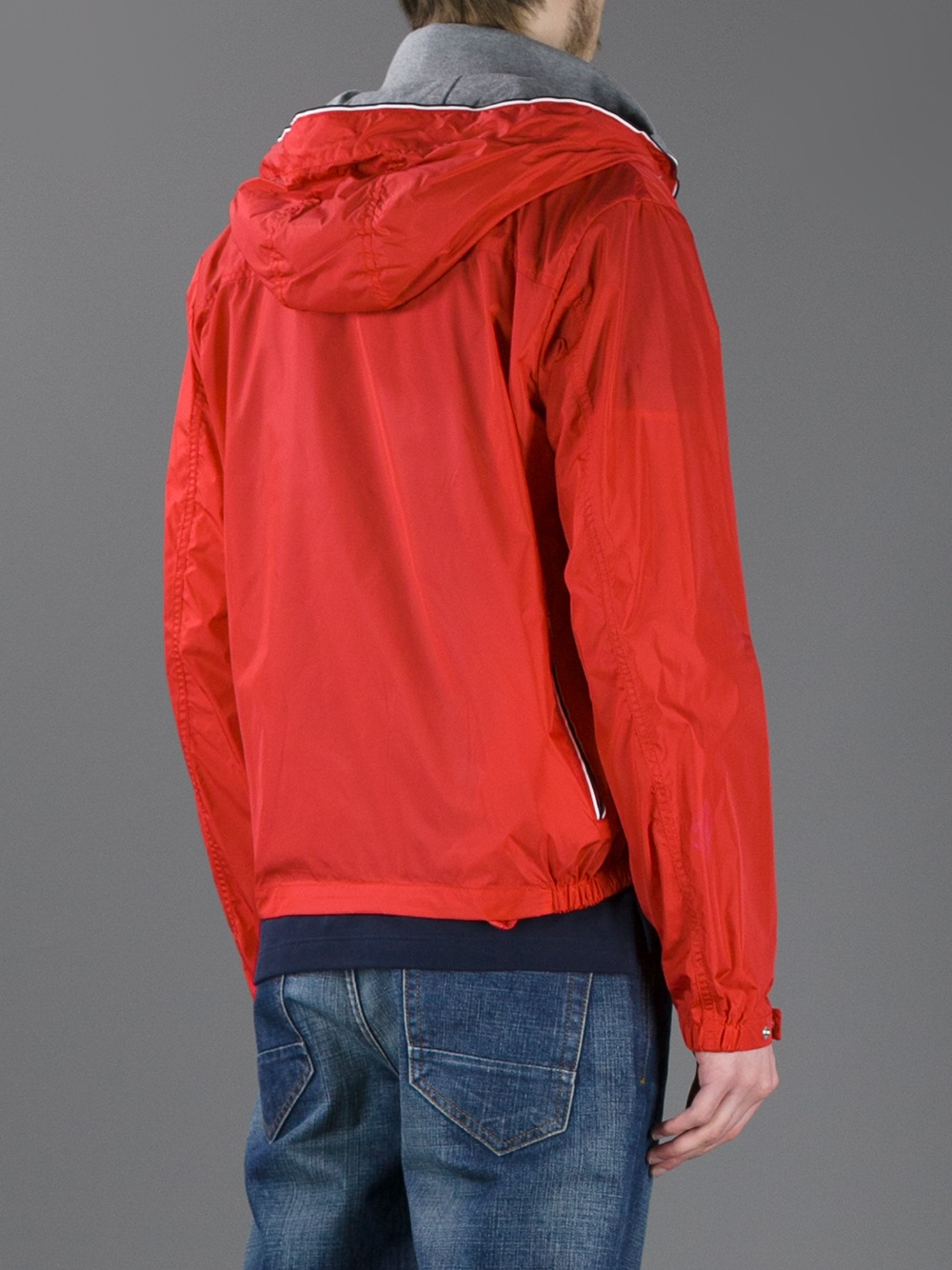 moncler orange windbreaker moncler orange windbreaker