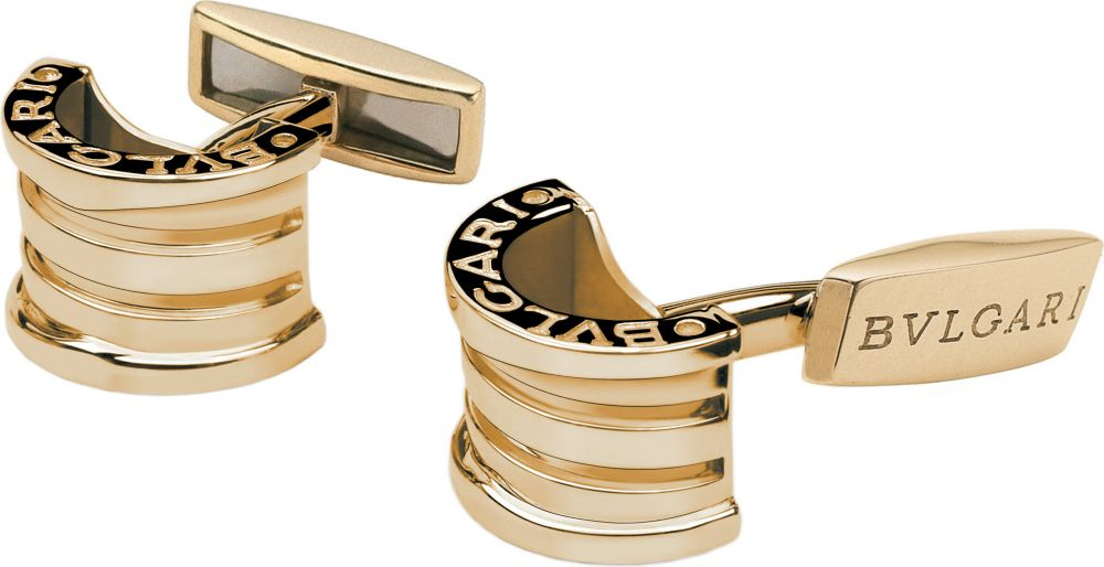 Bvlgari 18Ct YellowGold Cufflinks For Men in Gold for Men (yellow