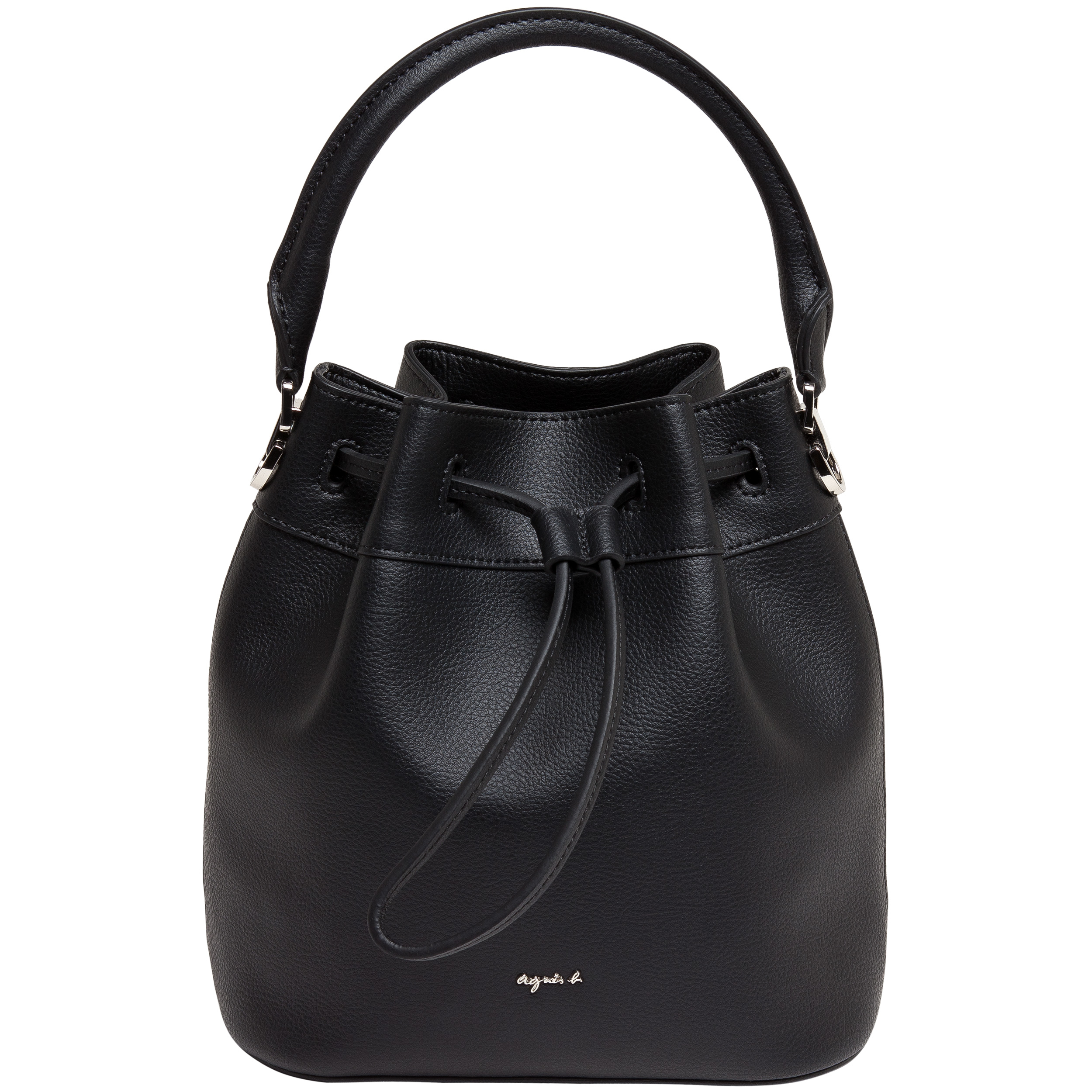 Lyst Agnès B Alice Black Bucket Bag In Gallery