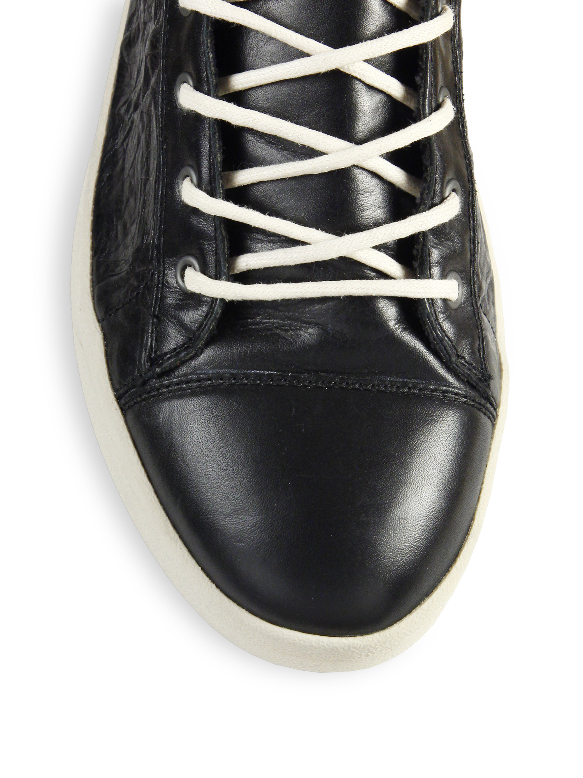 diesel tempus diamond high top sneakers