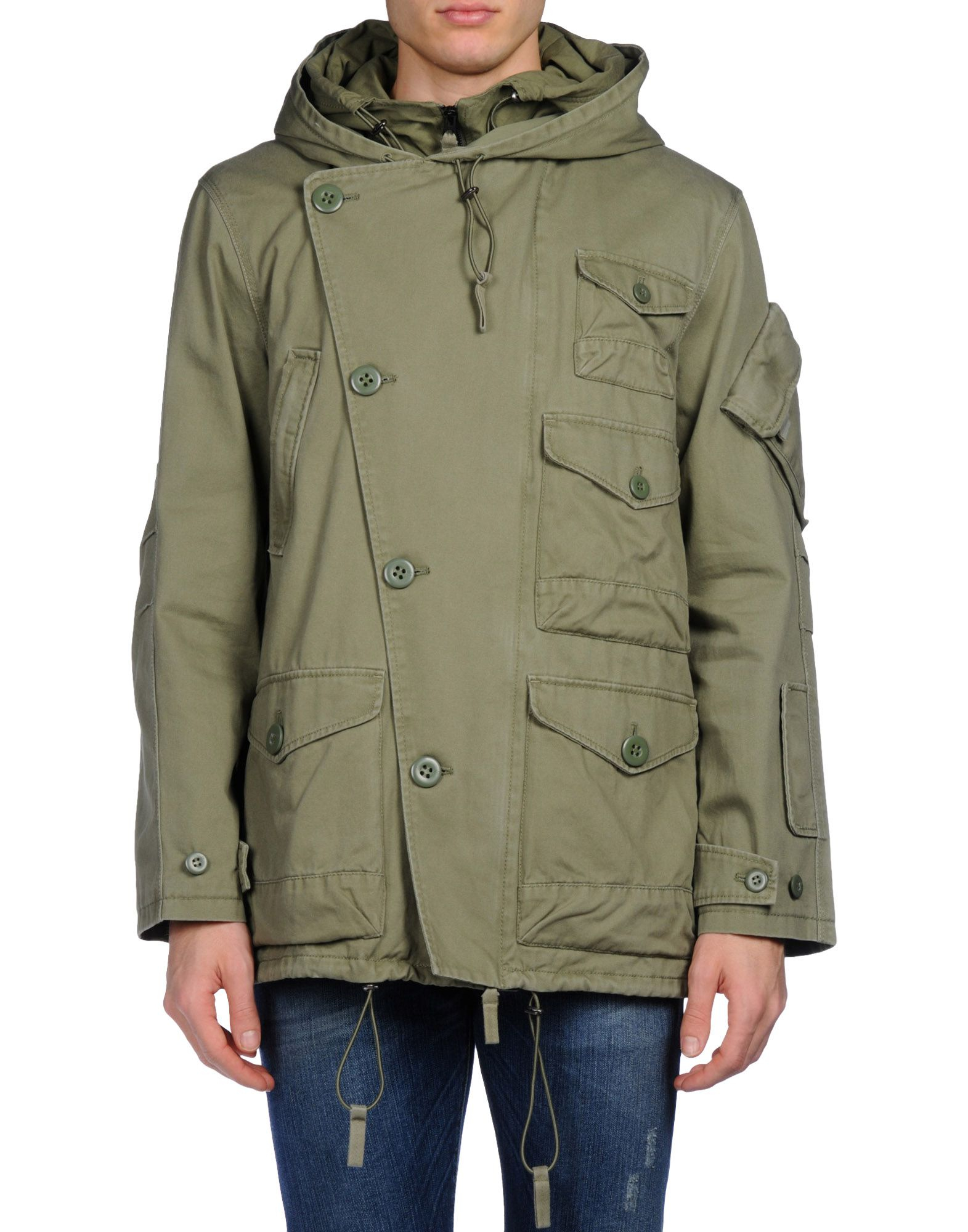 Lyst - French Connection Jacket in Green for Men