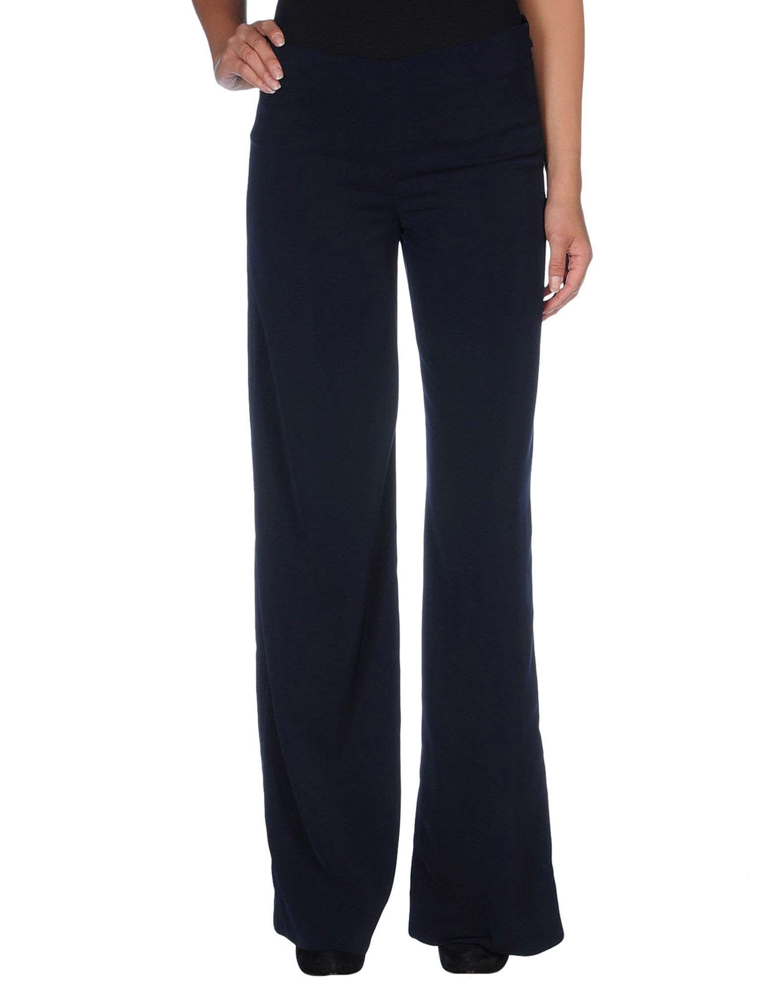 navy blue casual pants womens
