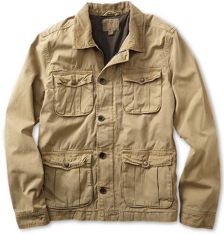 Lucky Brand Shadow Ridge Safari Jacket in Brown for Men (Earth Brown ...