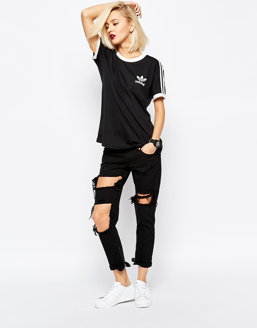 adidas originals 3 stripe tee adidas originals 3 stripe tee