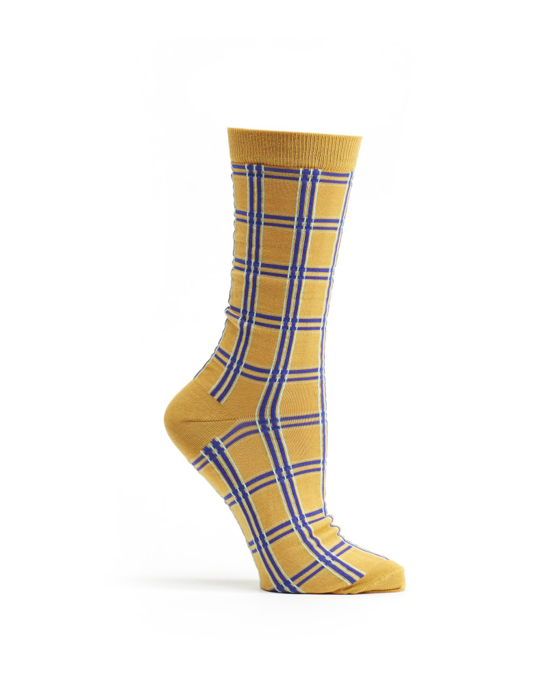 Ozone socks Masaii Plaid Socks - Women'S - Sunflower in Yellow for Men ...