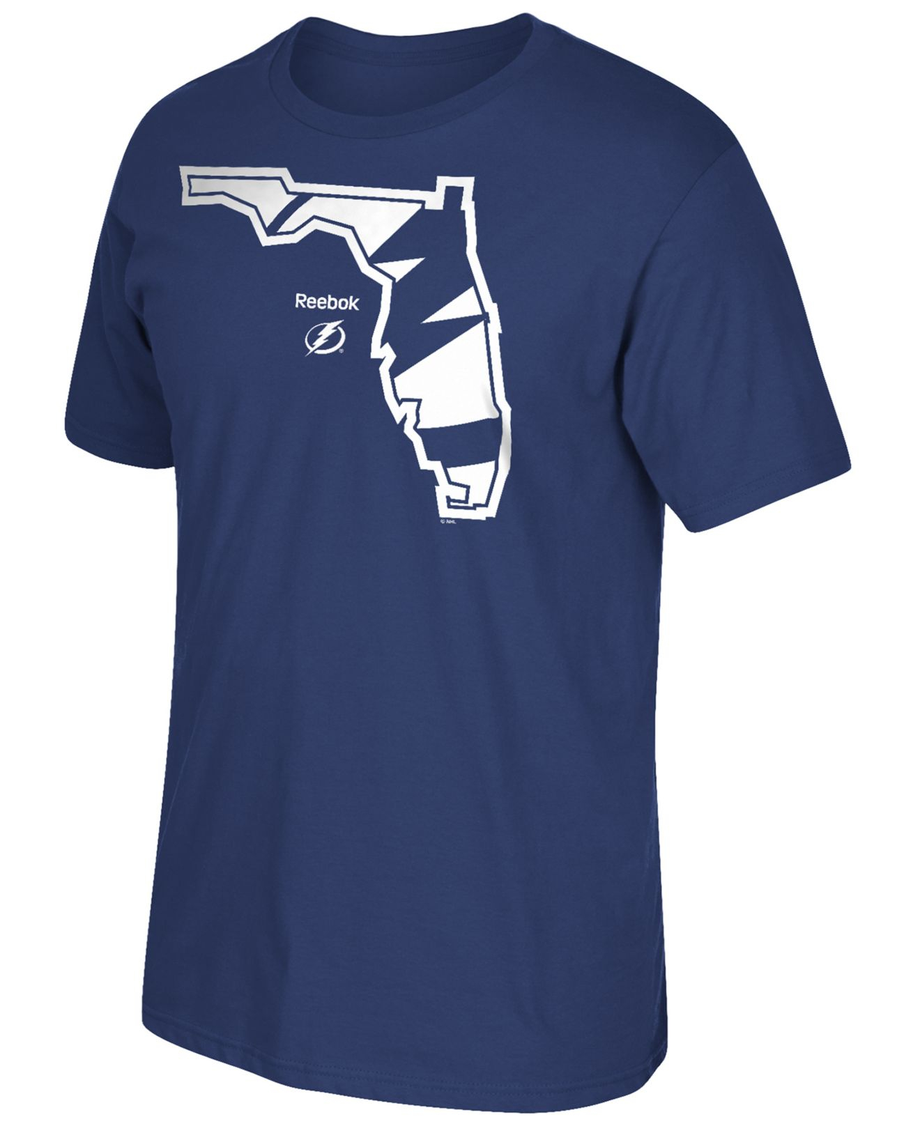 Lyst Reebok Men'S Tampa Bay Lightning State Of Mind TShirt in Blue