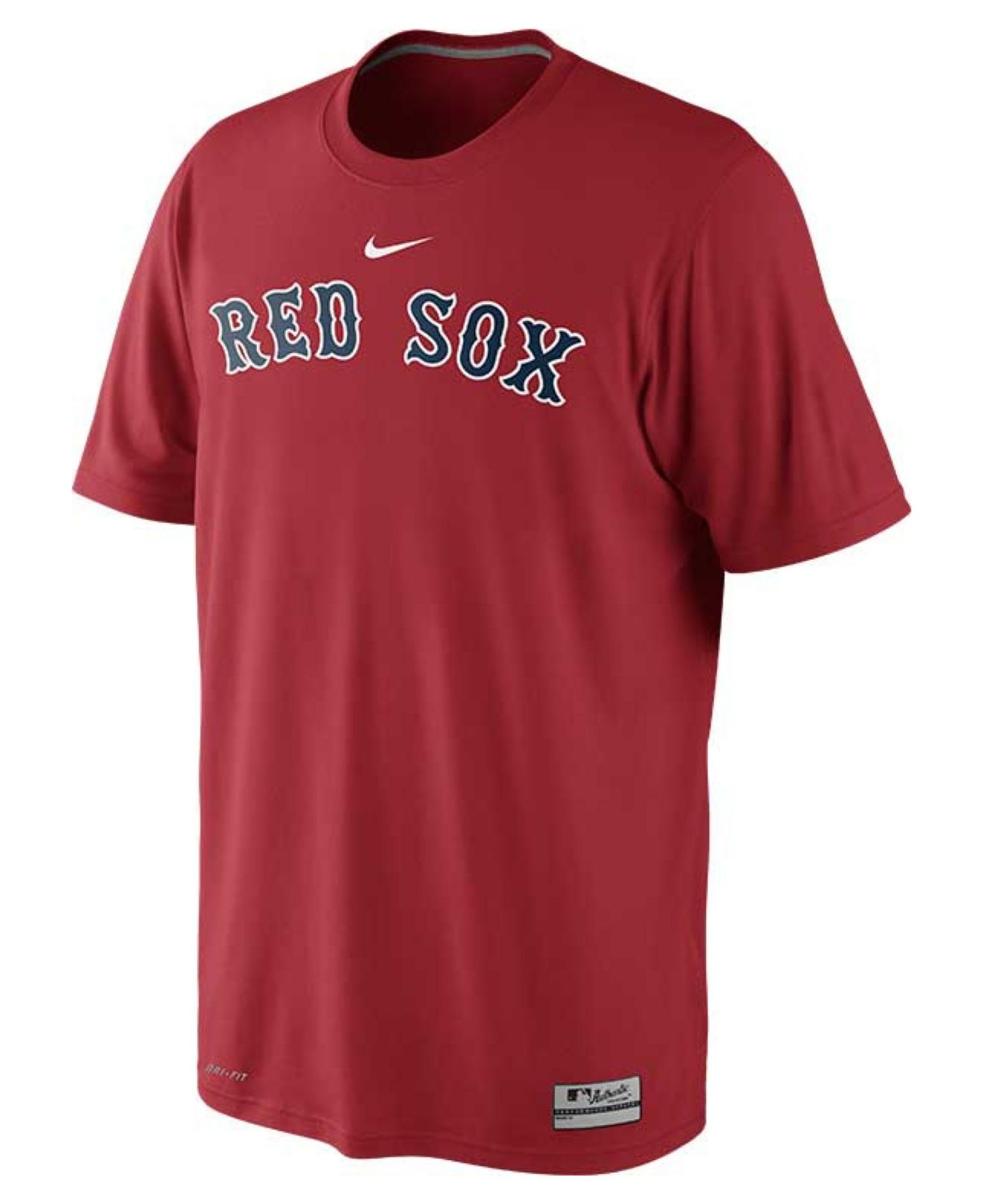 Nike Men'S Short-Sleeve Boston Red Sox Dri-Fit T-Shirt in Red for Men ...