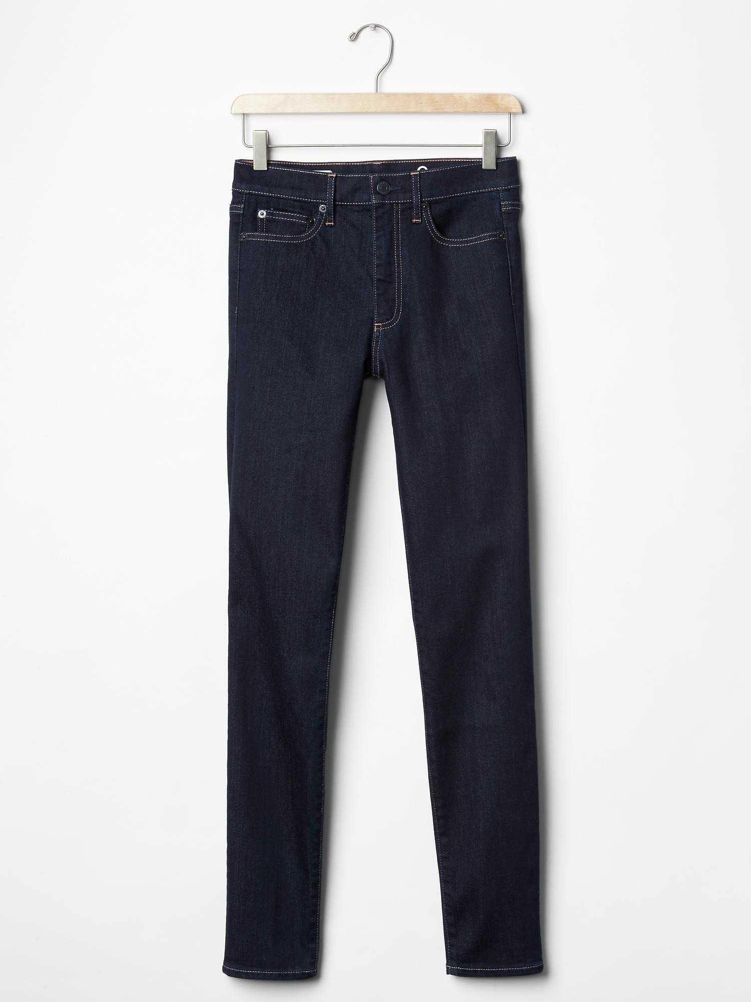 gap 1969 true skinny super high rise