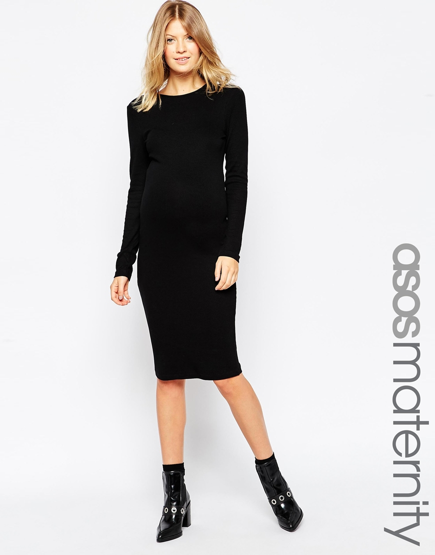 White bodycon dress long sleeve white house black market