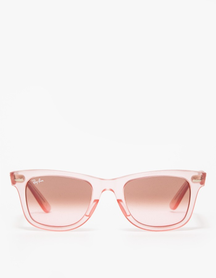ray ban wayfarer pink frame