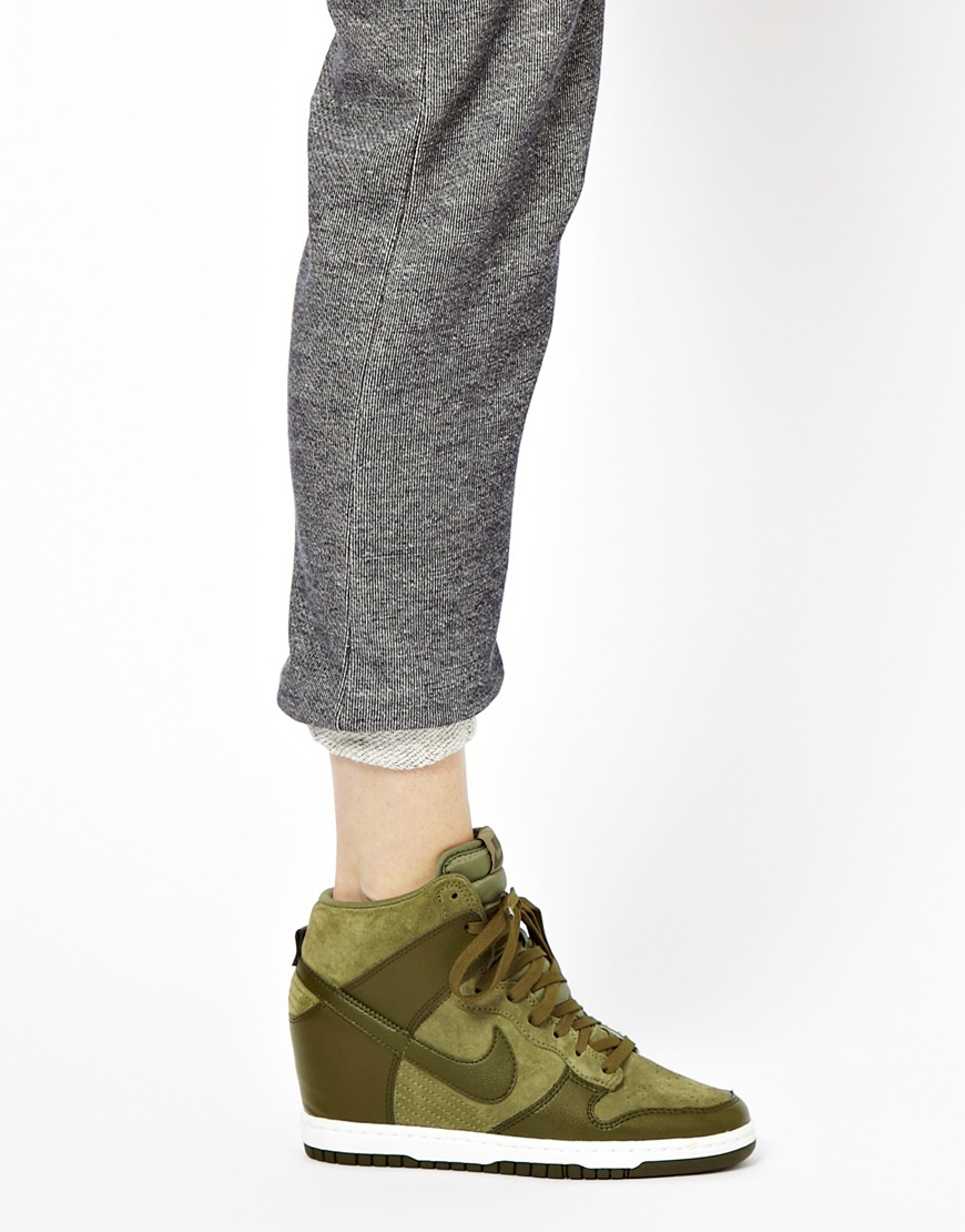 nike khaki joggers womens