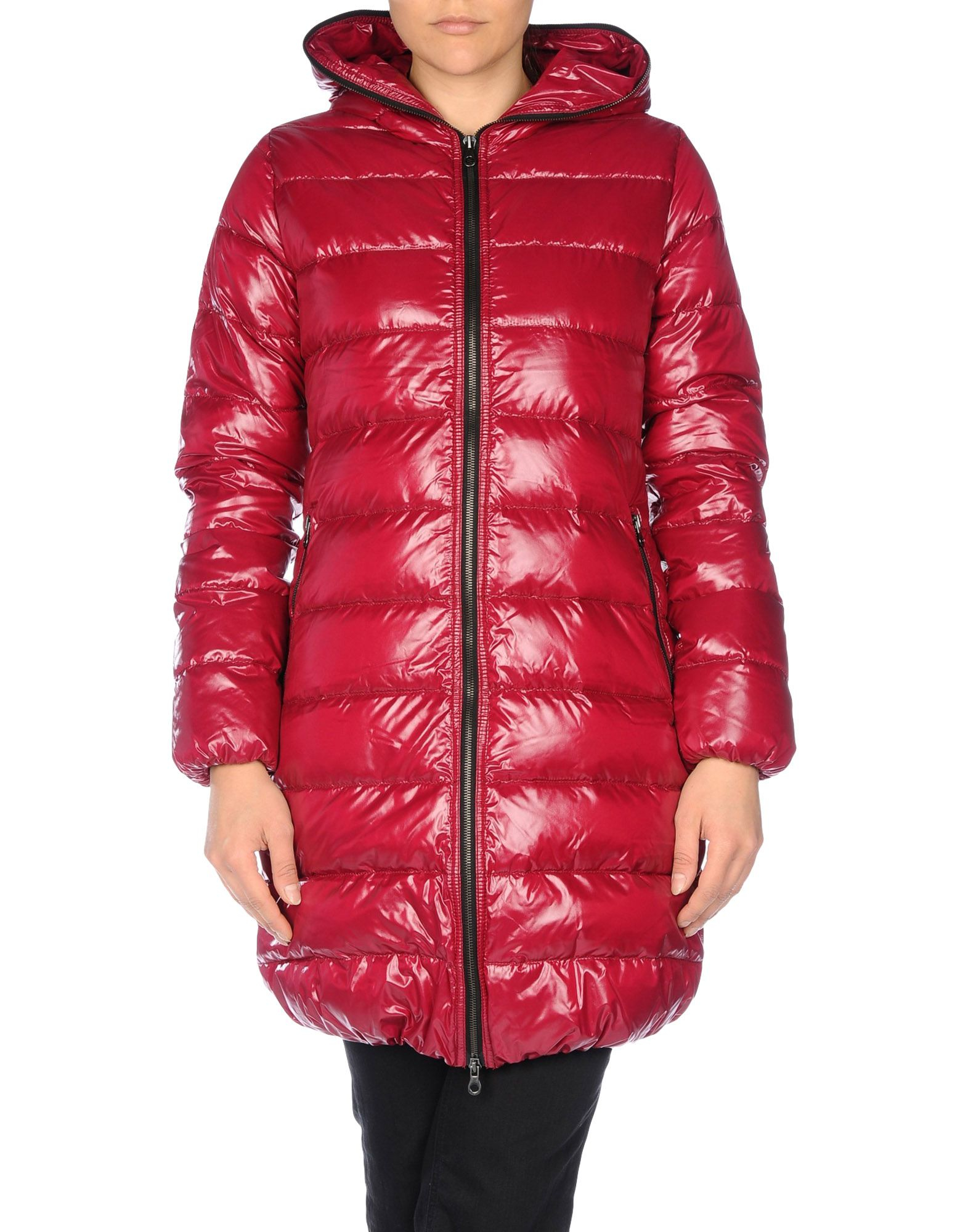 Duvetica Down Jacket in Red | Lyst