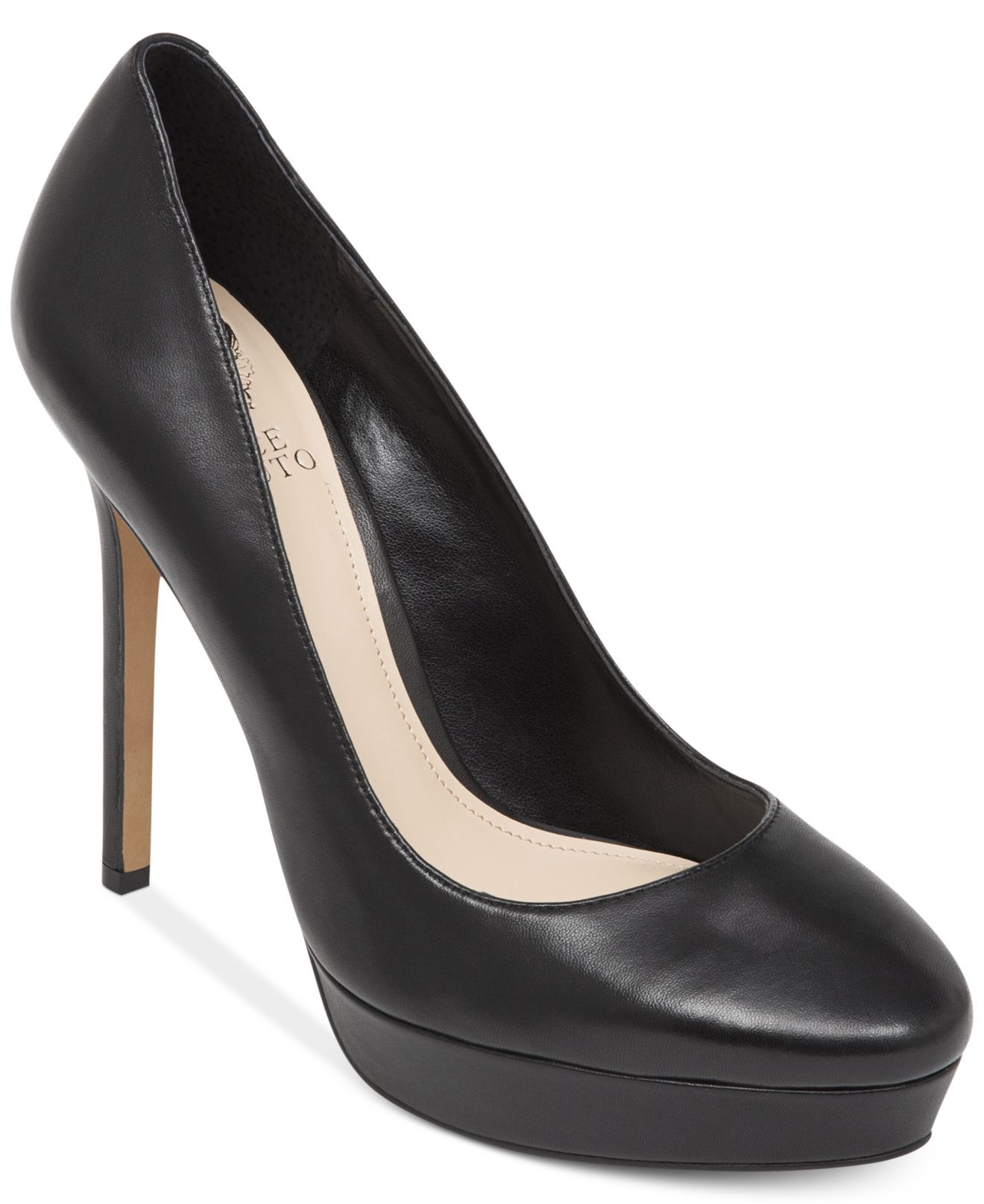 vince black pumps