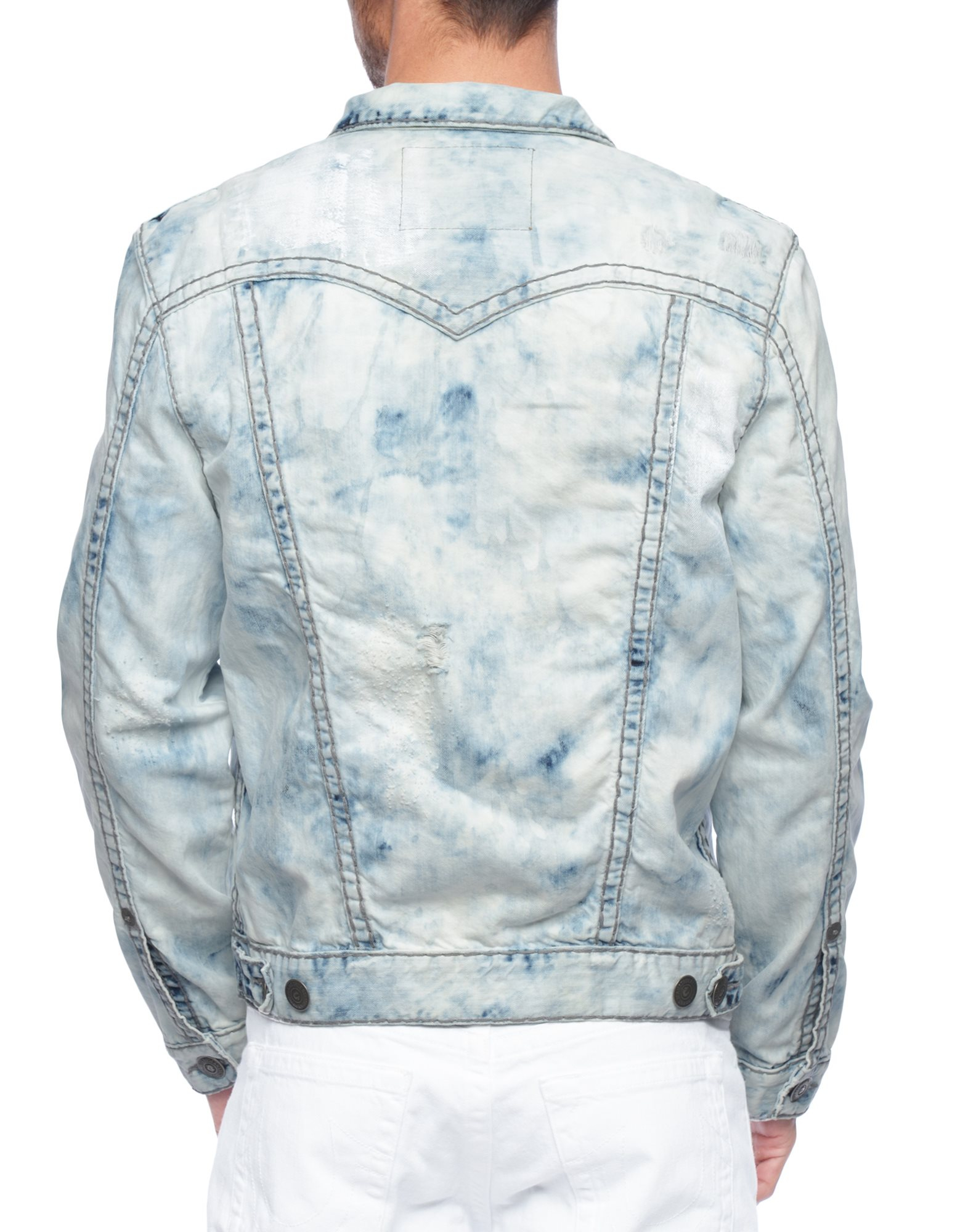 True religion Jimmy Reef Super T Mens Denim Jacket in Blue for Men | Lyst