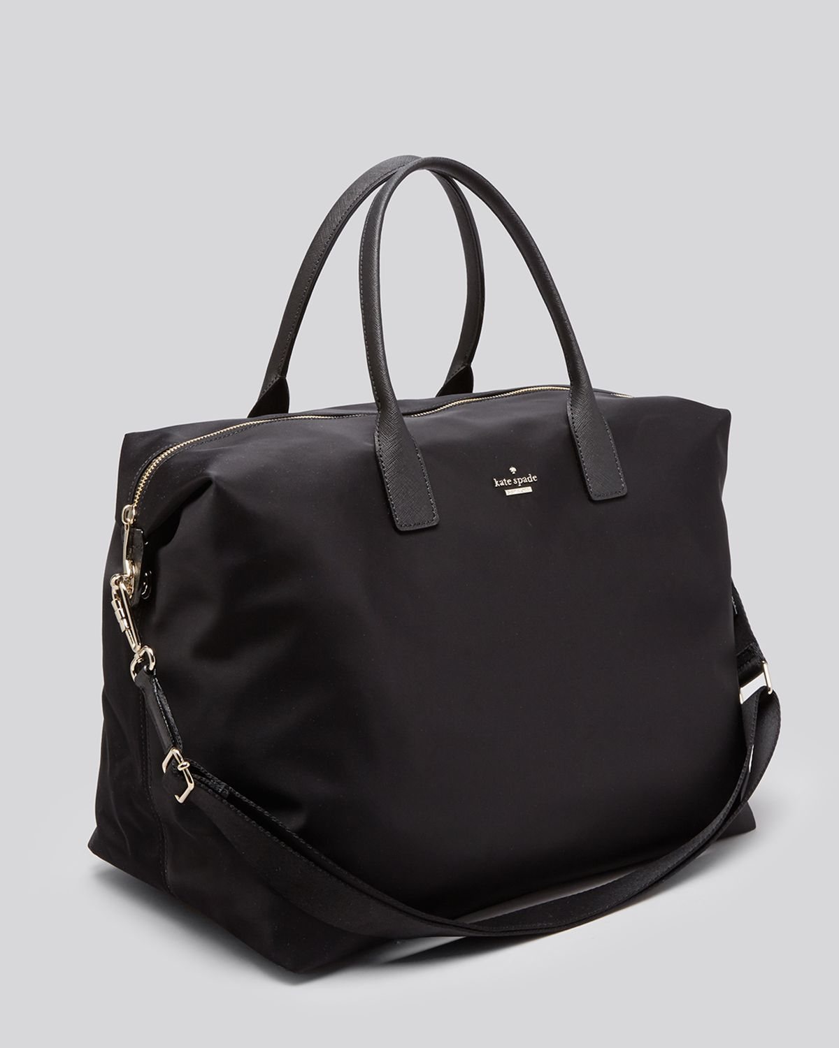 Lyst Kate Spade New York Weekender Classic Nylon Lyla In Black Gallery
