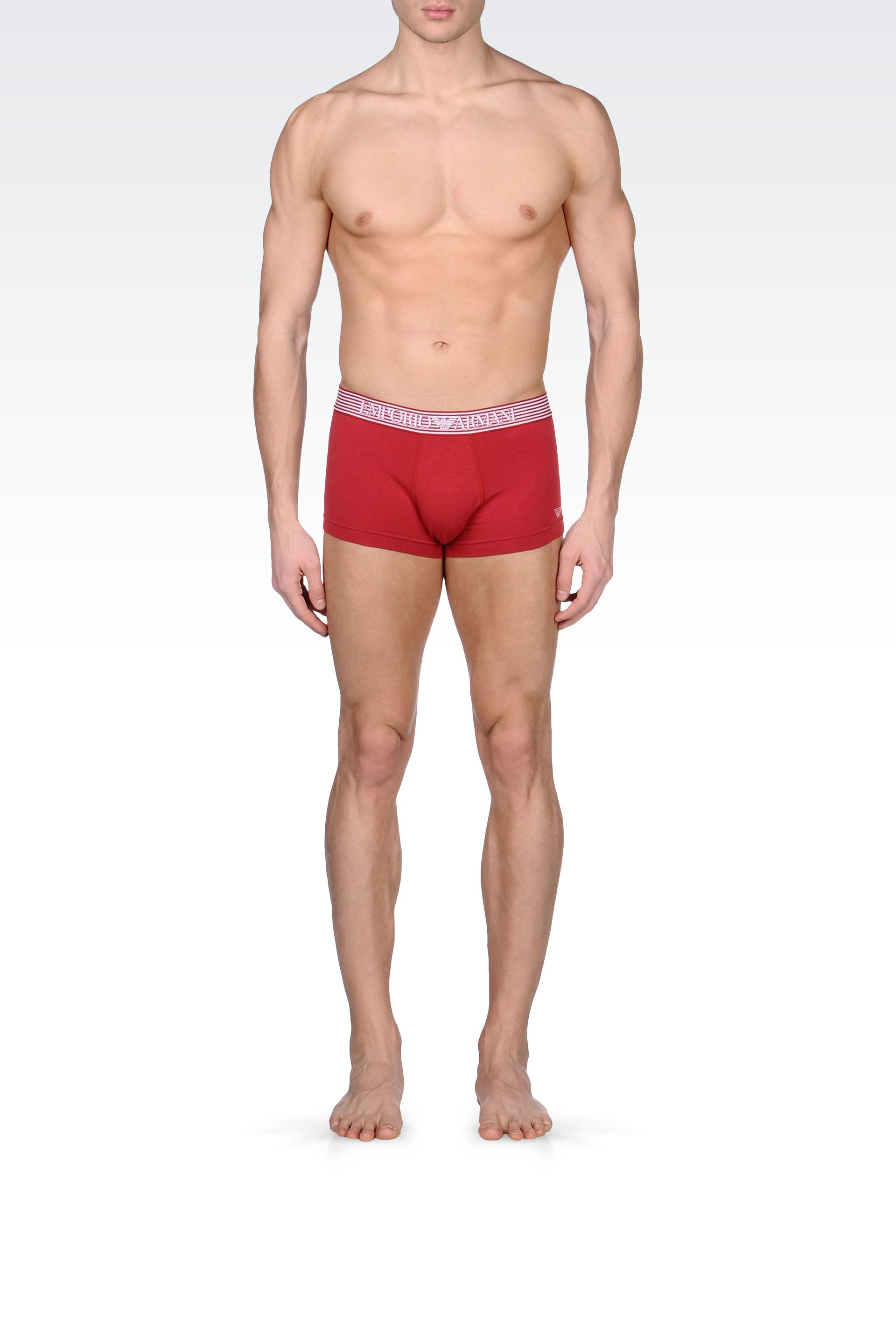 Lyst - Emporio Armani Boxers in Red for Men