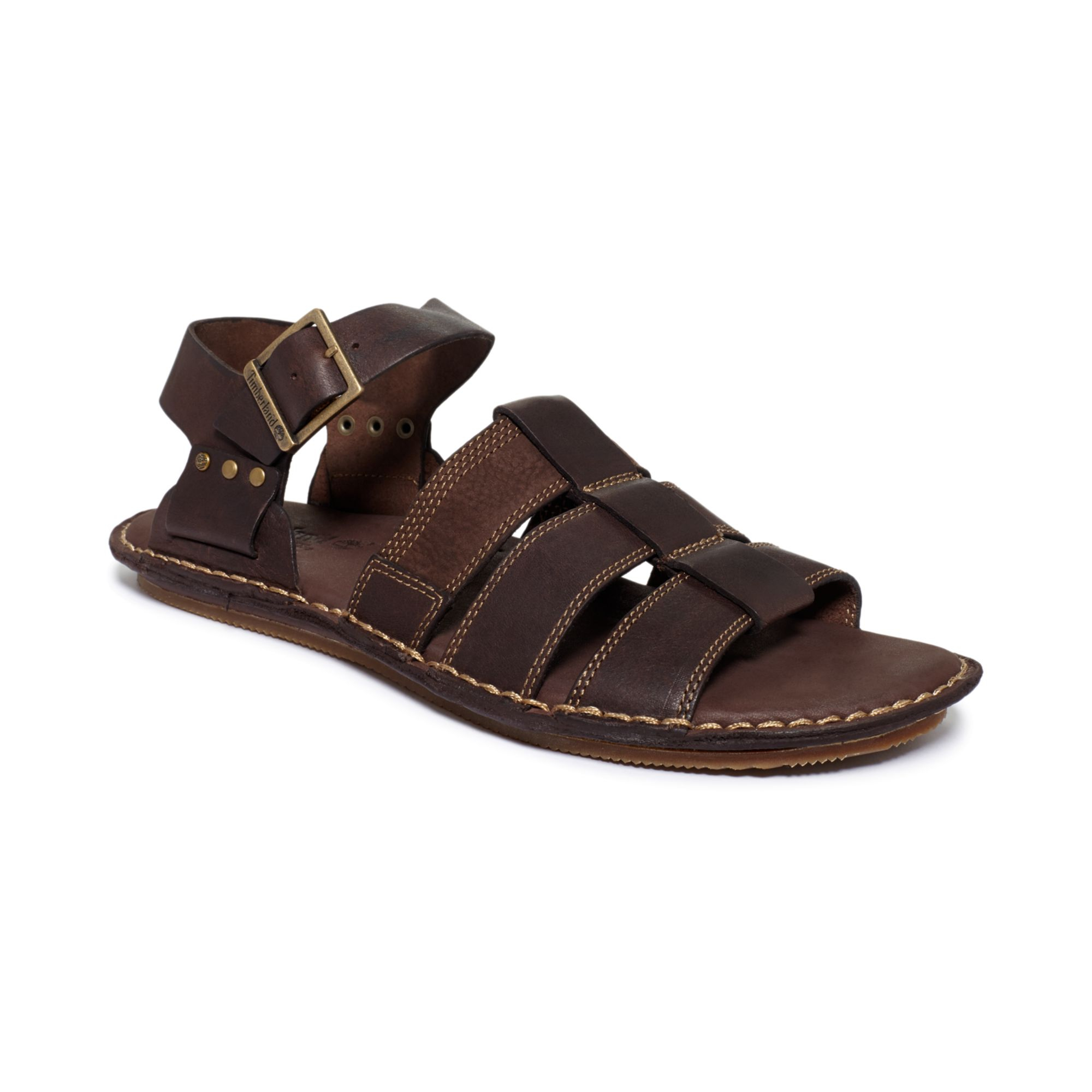 Lyst - Timberland Harbor Point Fisherman Sandals in Brown for Men