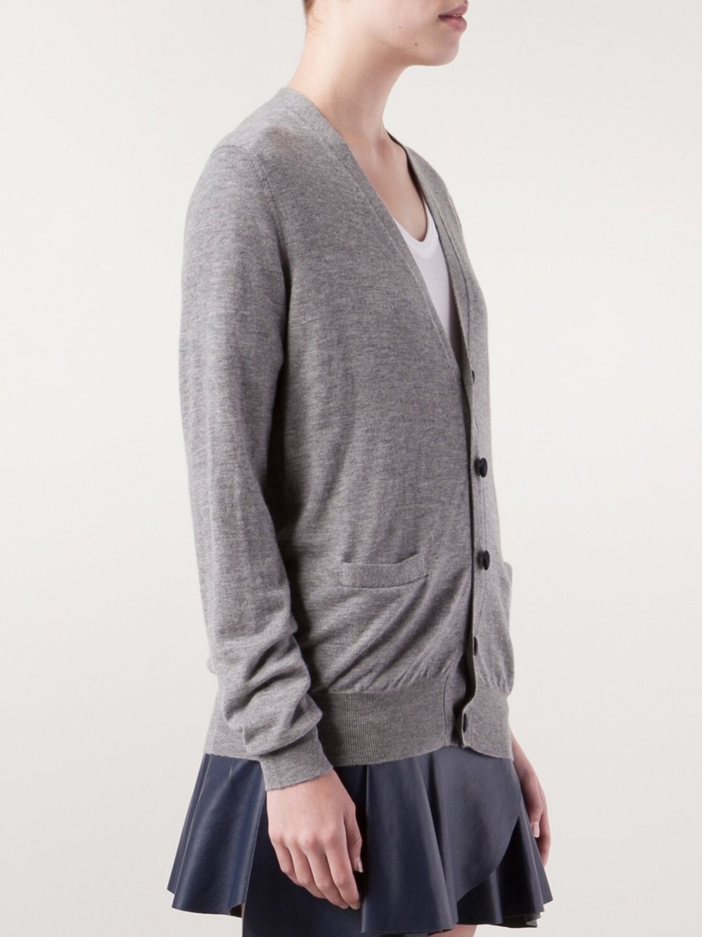 Lyst - Harvey Faircloth Special Edition Cardigan in Gray