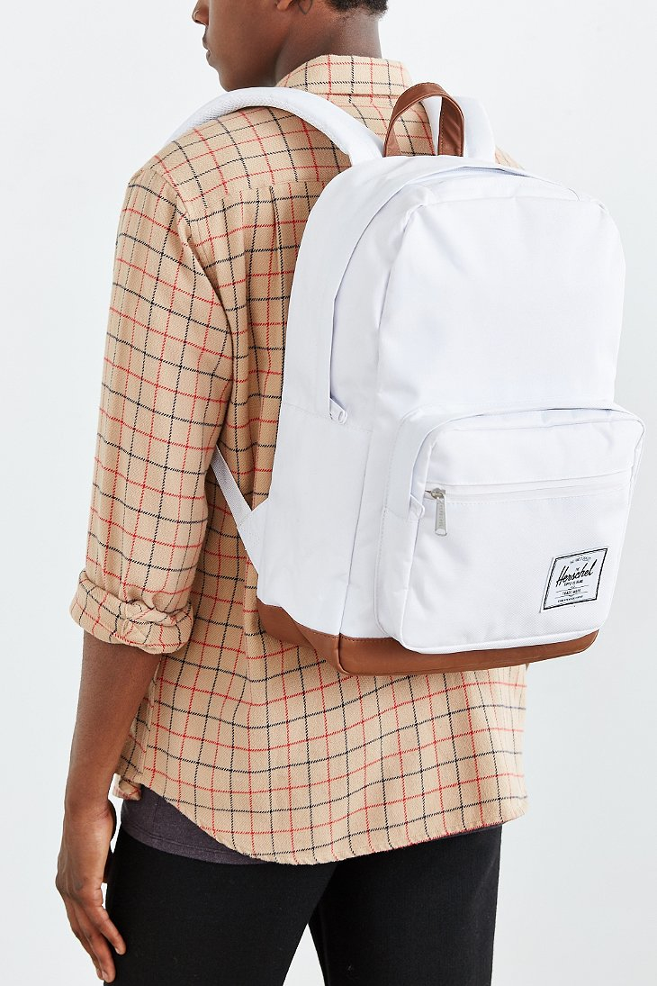 Lyst Herschel Supply Co. Pop Quiz Backpack in White for Men