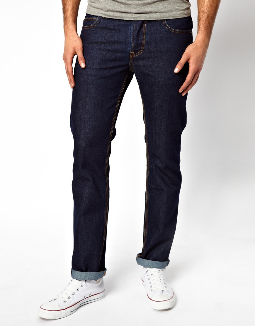 Lyst - French Connection Jeans Slim Fit in Blue for Men