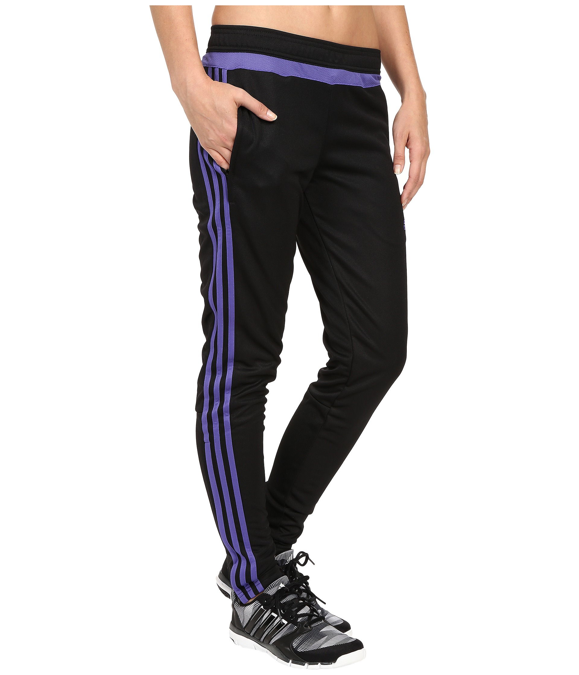 black tiro pants